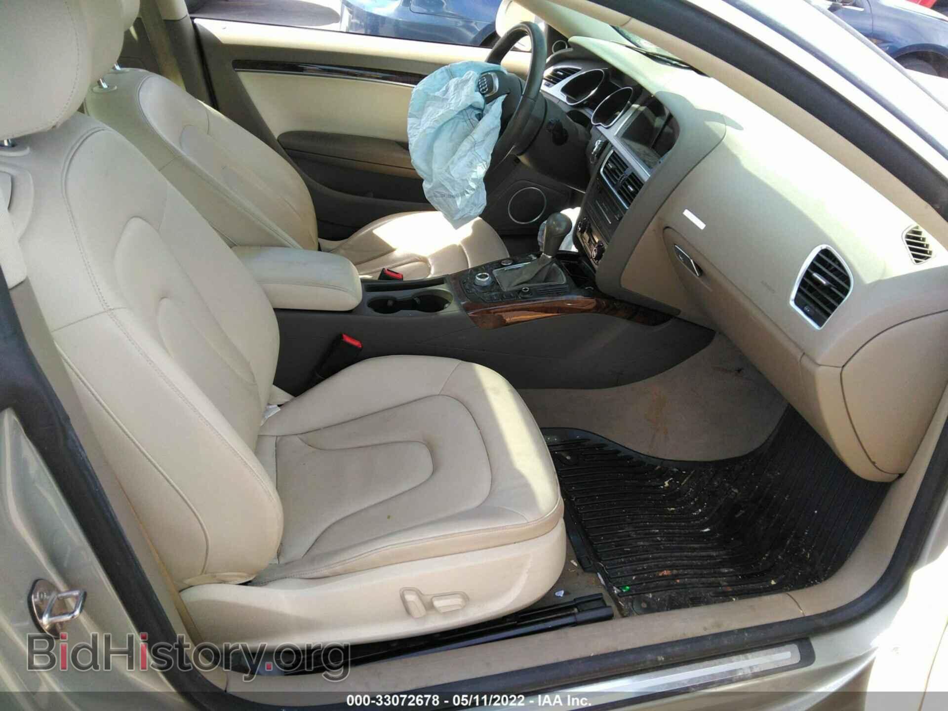 2010 AUDI A5 - VIN: WAUVKAFR9AA034362 - Фото 5