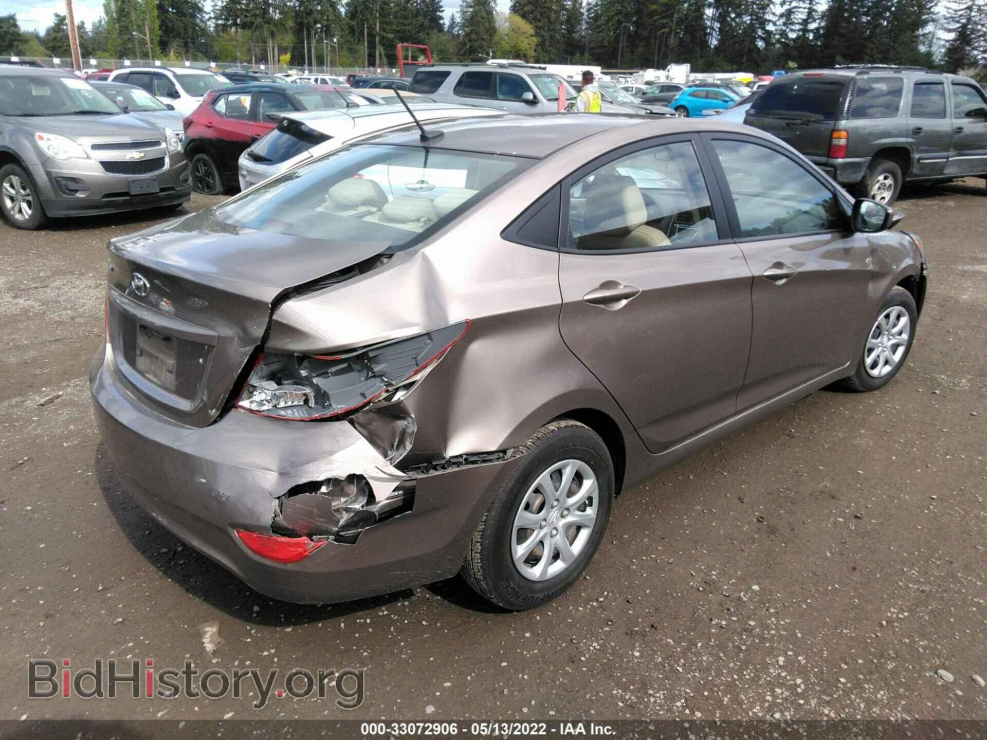 2013 HYUNDAI ACCENT - VIN: KMHCT4AE6DU583447 - Фото 4
