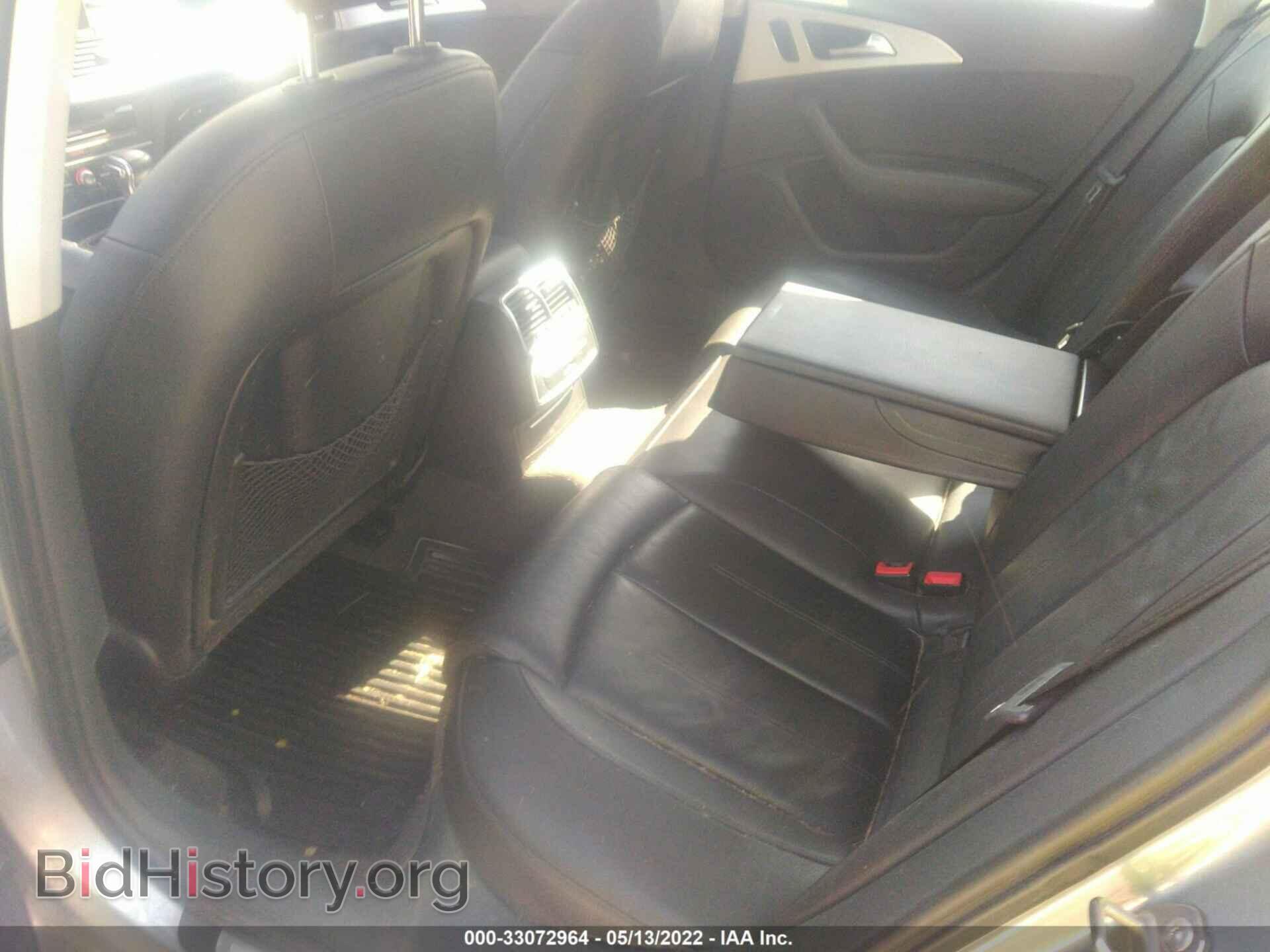 2012 AUDI A6 - VIN: WAUGGAFC1CN151418 - Фото 8