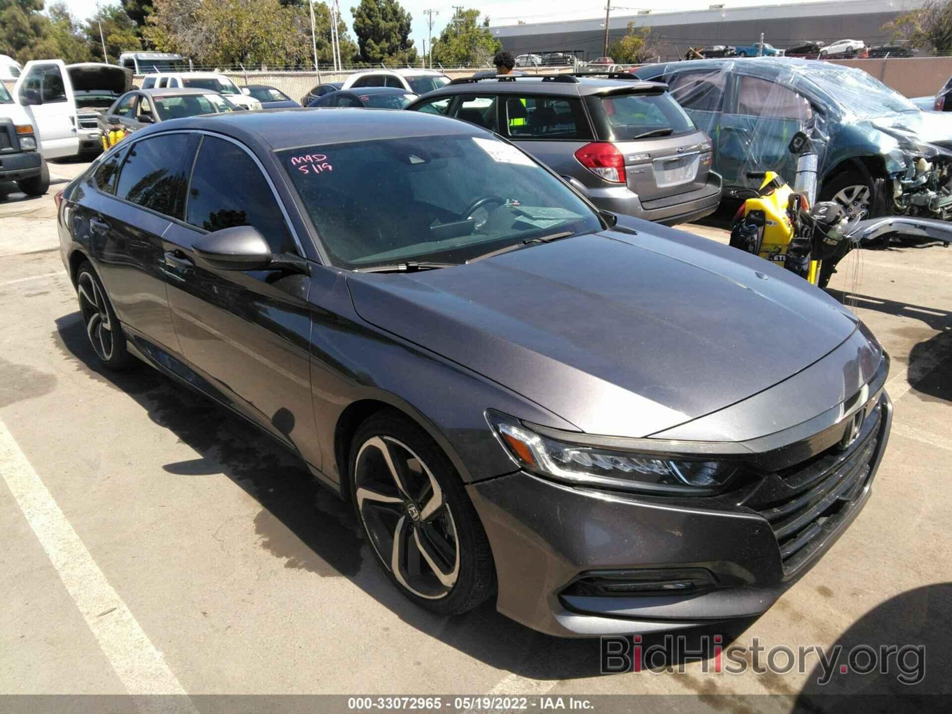 Фотография 1HGCV1F36KA055914 - HONDA ACCORD SEDAN 2019