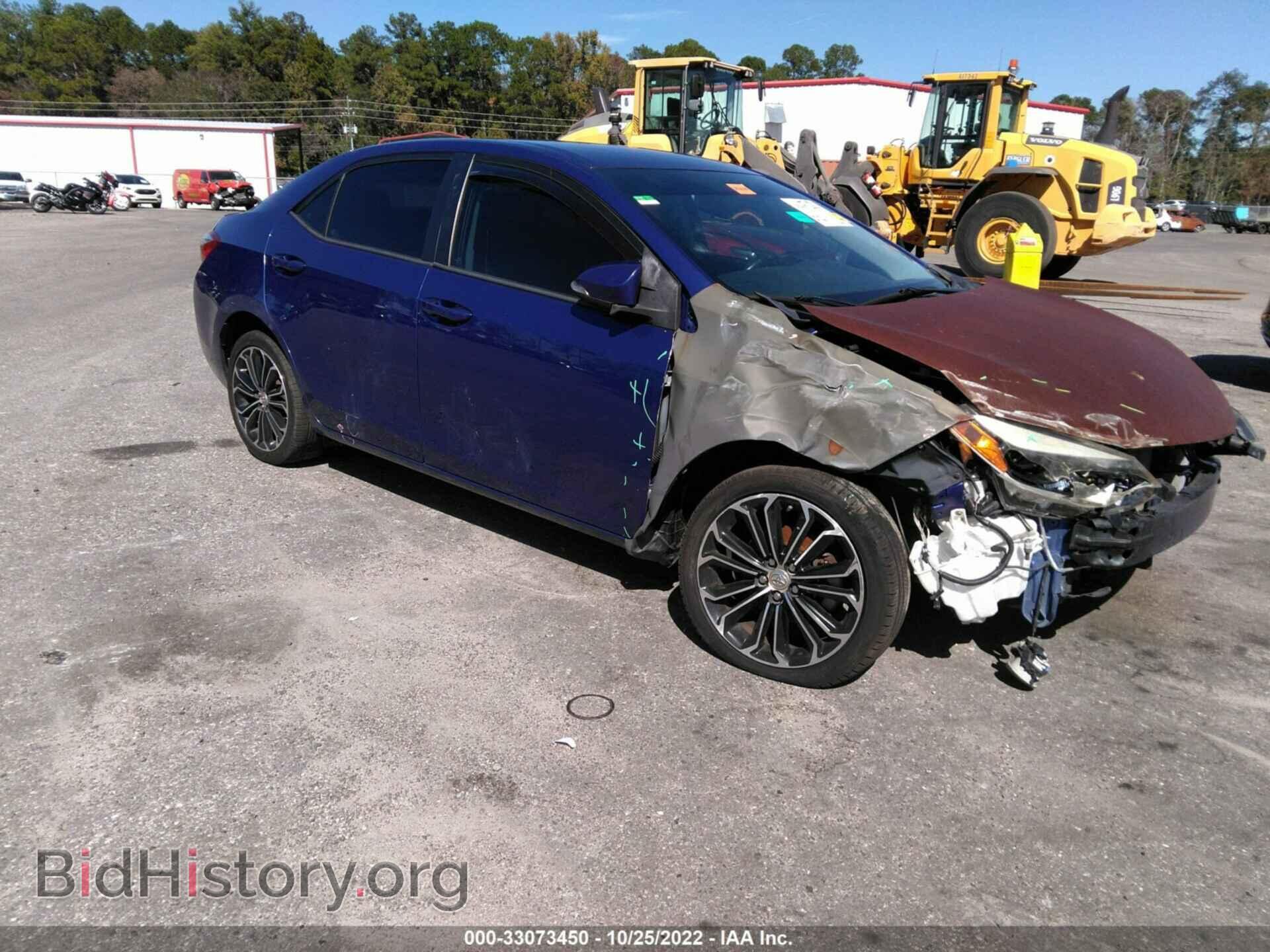 Photo 2T1BURHEXFC410501 - TOYOTA COROLLA 2015