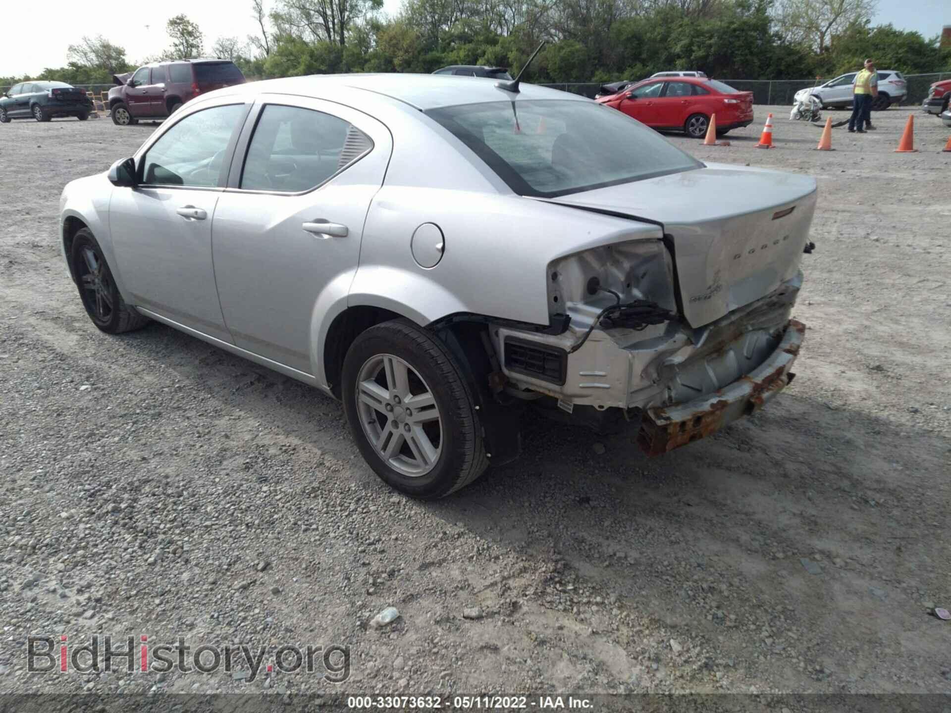 2011 DODGE AVENGER - VIN: 1B3BD1FB3BN536735 - Фото 3
