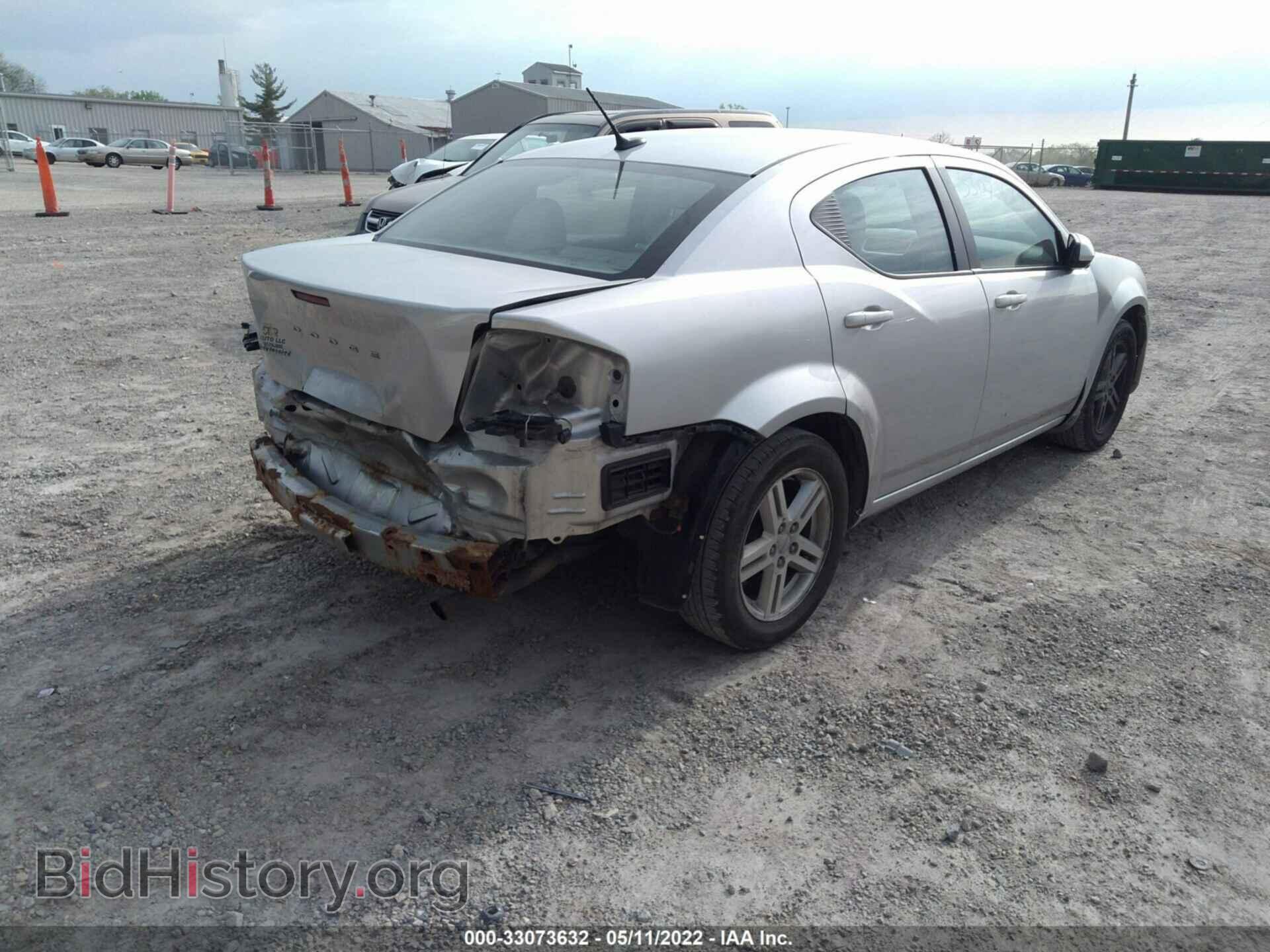 2011 DODGE AVENGER - VIN: 1B3BD1FB3BN536735 - Фото 4