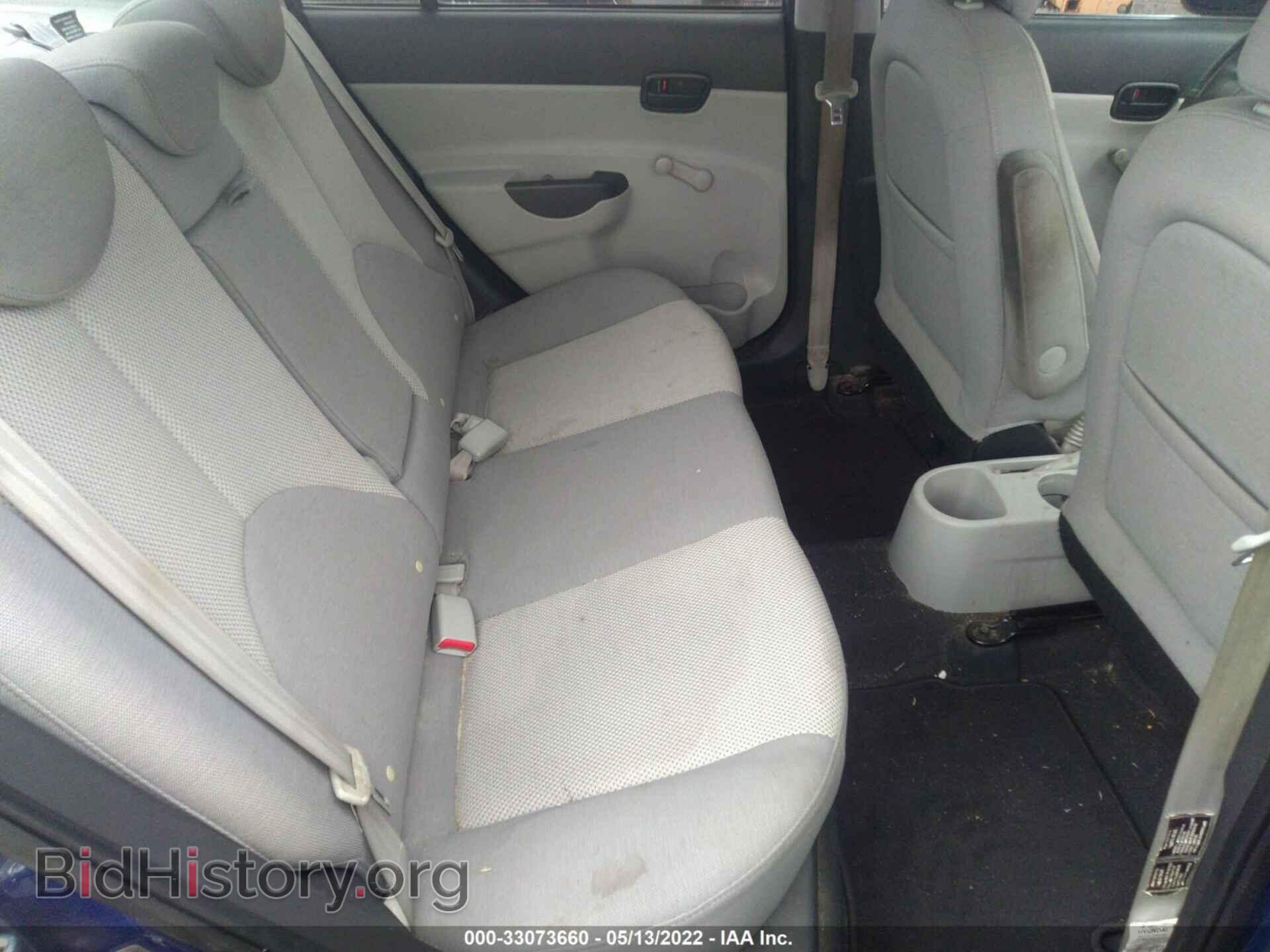 2008 HYUNDAI ACCENT - VIN: KMHCN46C38U238965 - Фото 8