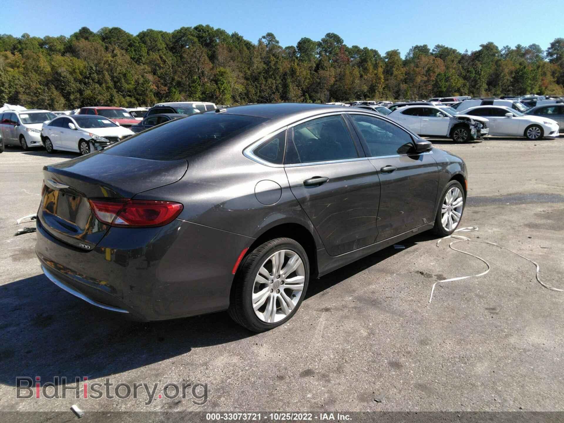 2016 CHRYSLER 200 - VIN: 1C3CCCAB0GN102308 - Фото 4