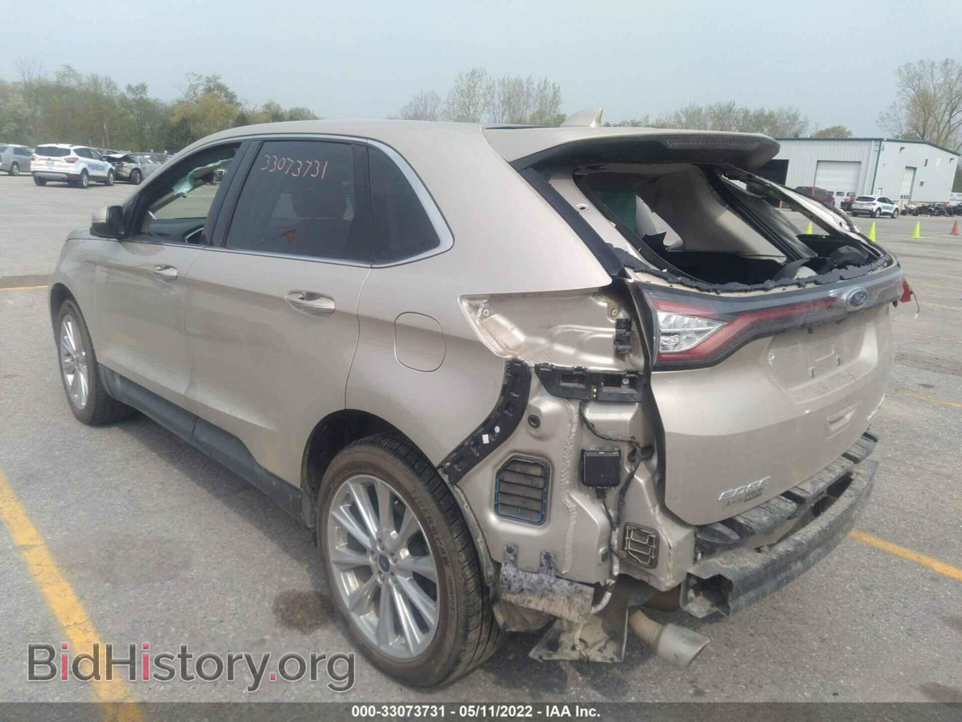 2017 FORD EDGE - VIN: 2FMPK4K83HBC67836 - Photo 3