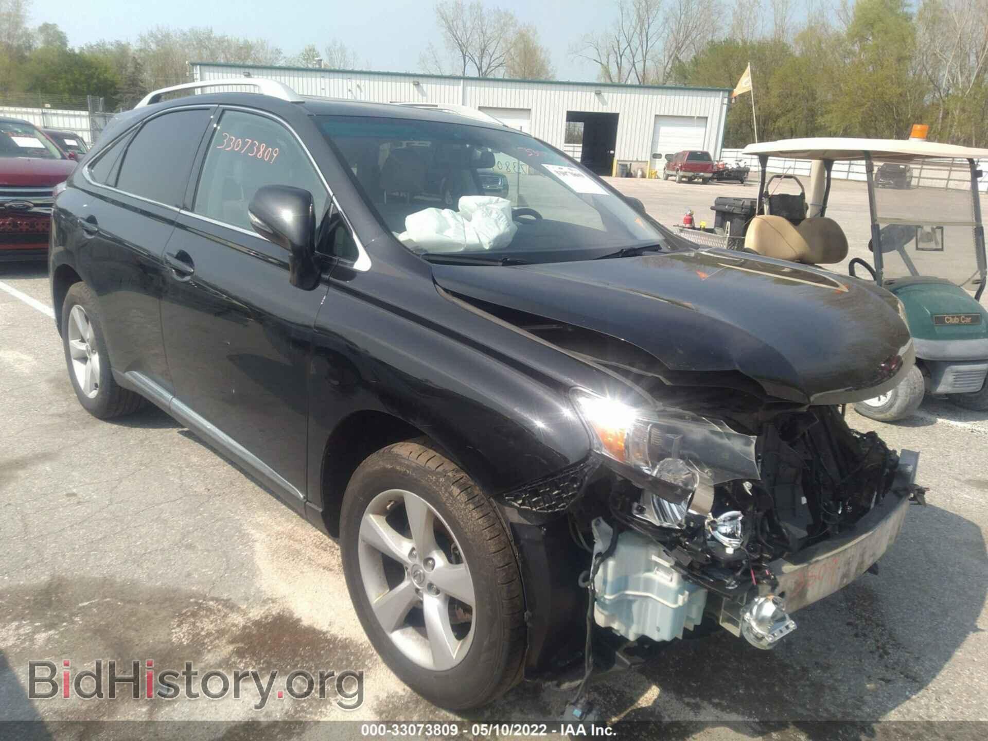 Фотография 2T2BK1BA4CC134143 - LEXUS RX 350 2012