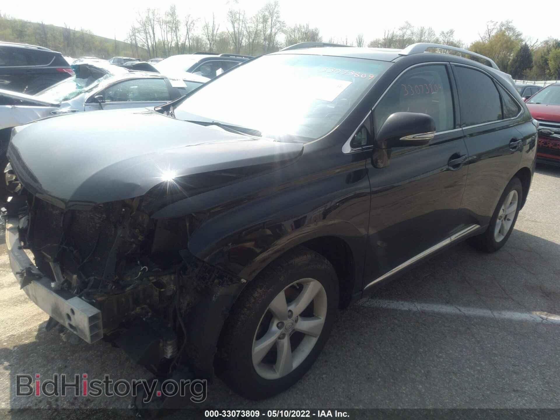 2012 LEXUS RX 350 - VIN: 2T2BK1BA4CC134143 - Фото 2