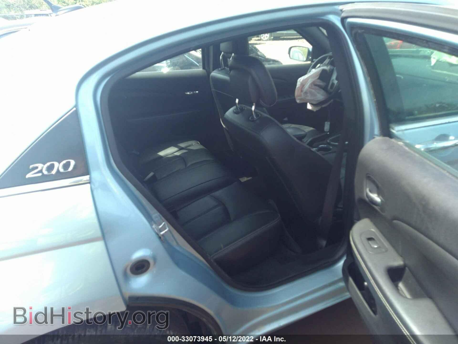 2012 CHRYSLER 200 - VIN: 1C3CCBCG7CN189492 - Фото 8