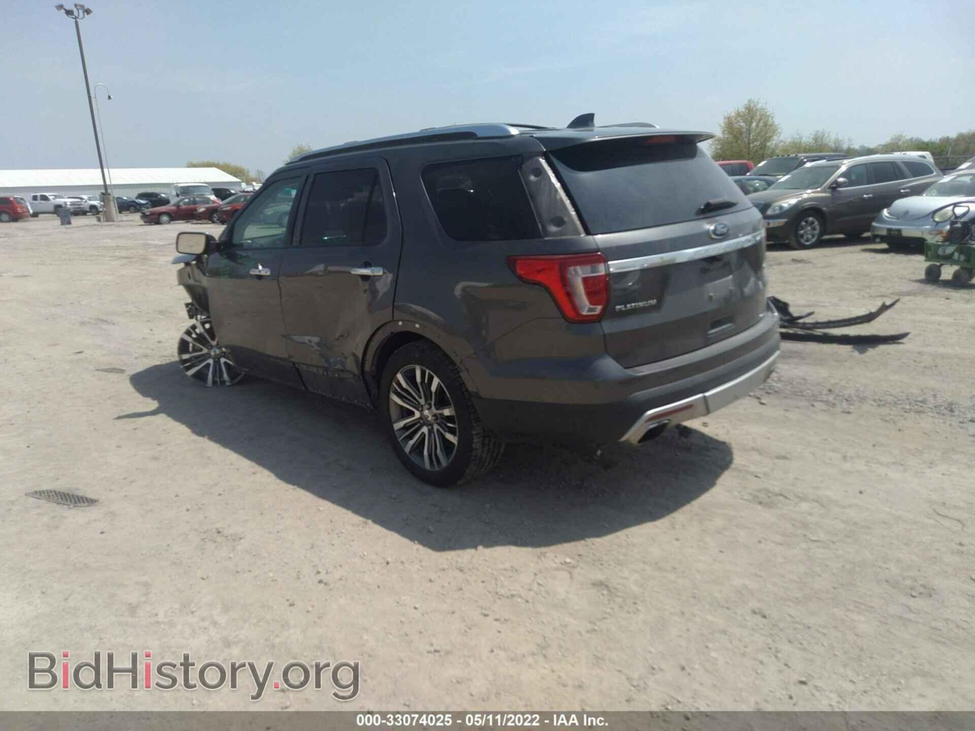 2016 FORD EXPLORER - VIN: 1FM5K8HTXGGB26571 - Фото 3