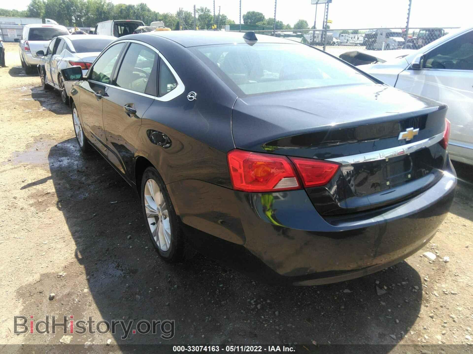 2014 CHEVROLET IMPALA - VIN: 2G1125S32E9128202 - Фото 3