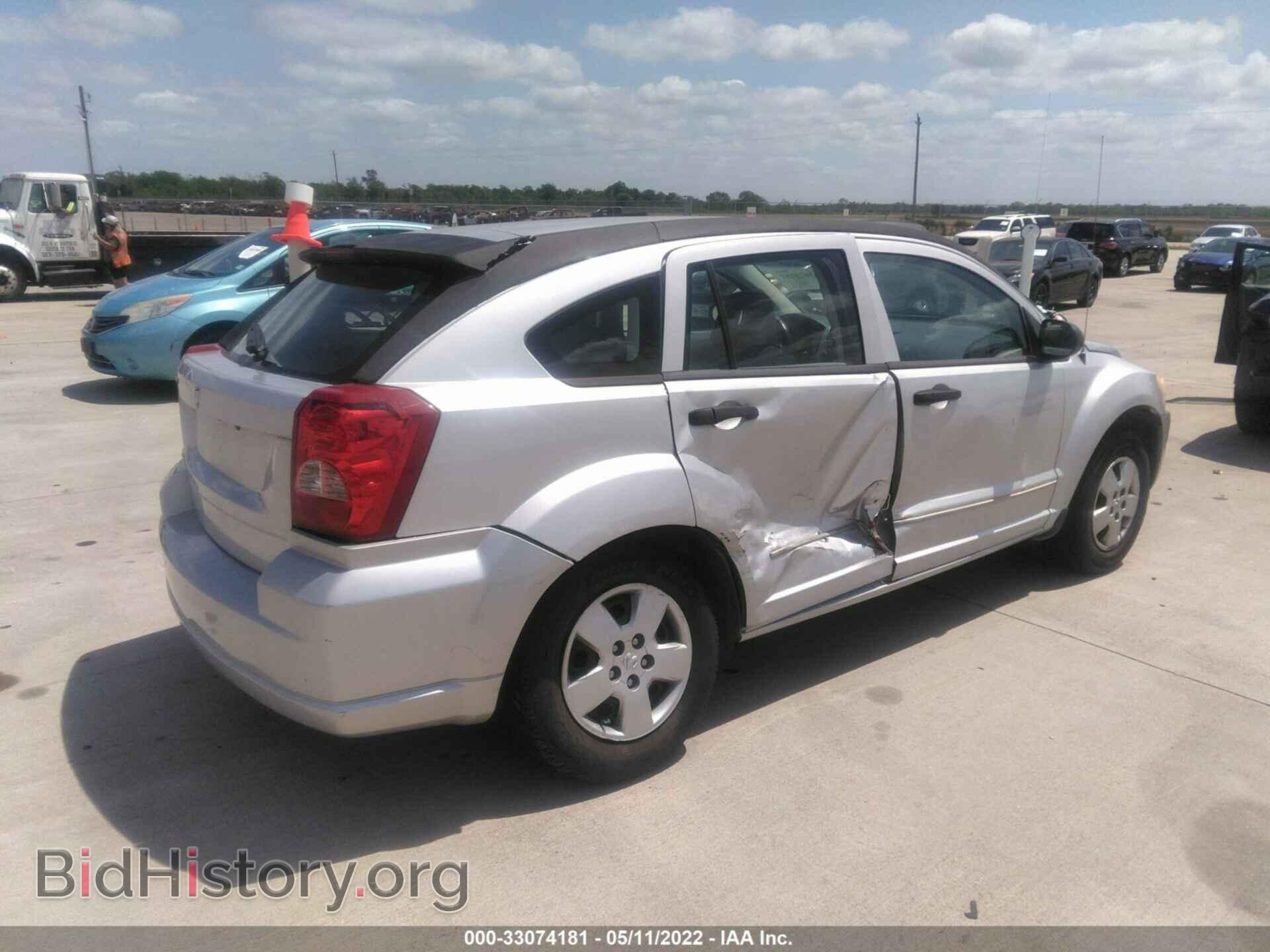 2007 DODGE CALIBER - VIN: 1B3HB28B67D262012 - Photo 4