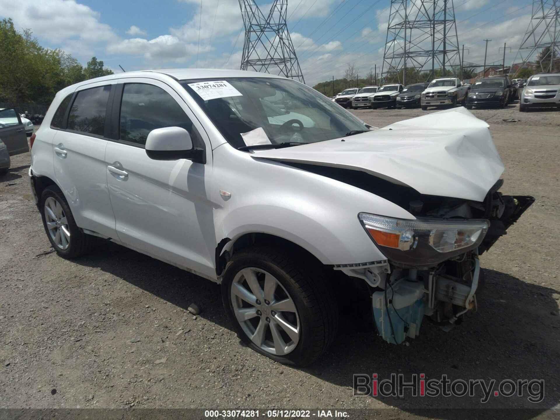 Photo 4A4AR3AU9FE025626 - MITSUBISHI OUTLANDER SPORT 2015