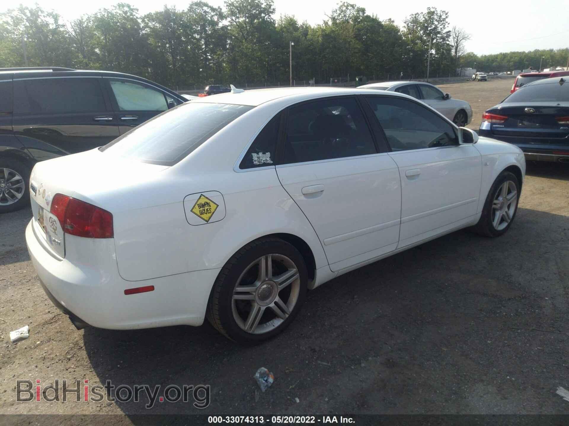 2007 AUDI A4 - VIN: WAUAF78E87A161080 - Фото 4