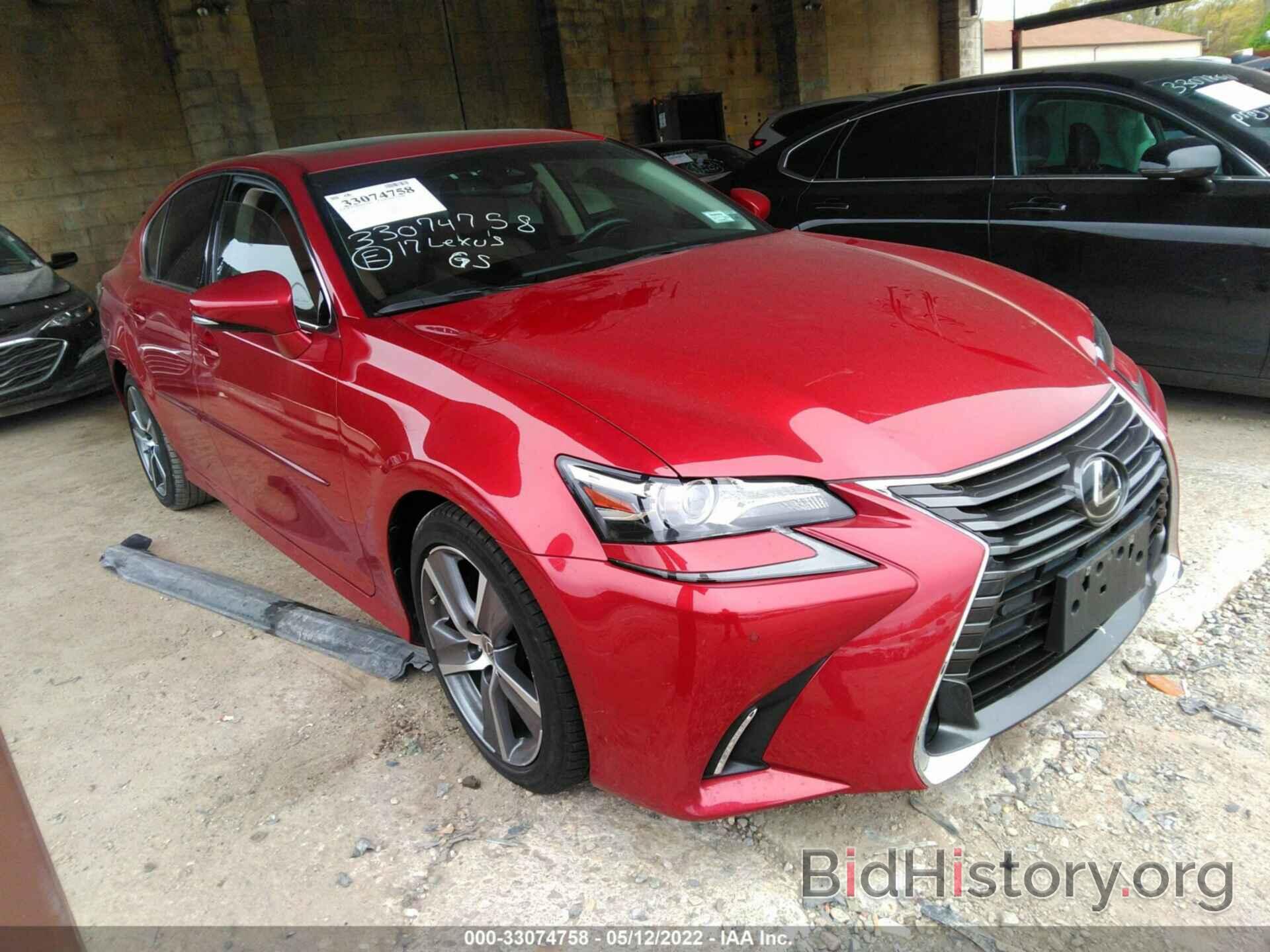 Photo JTHBZ1BL6HA010337 - LEXUS GS 2017