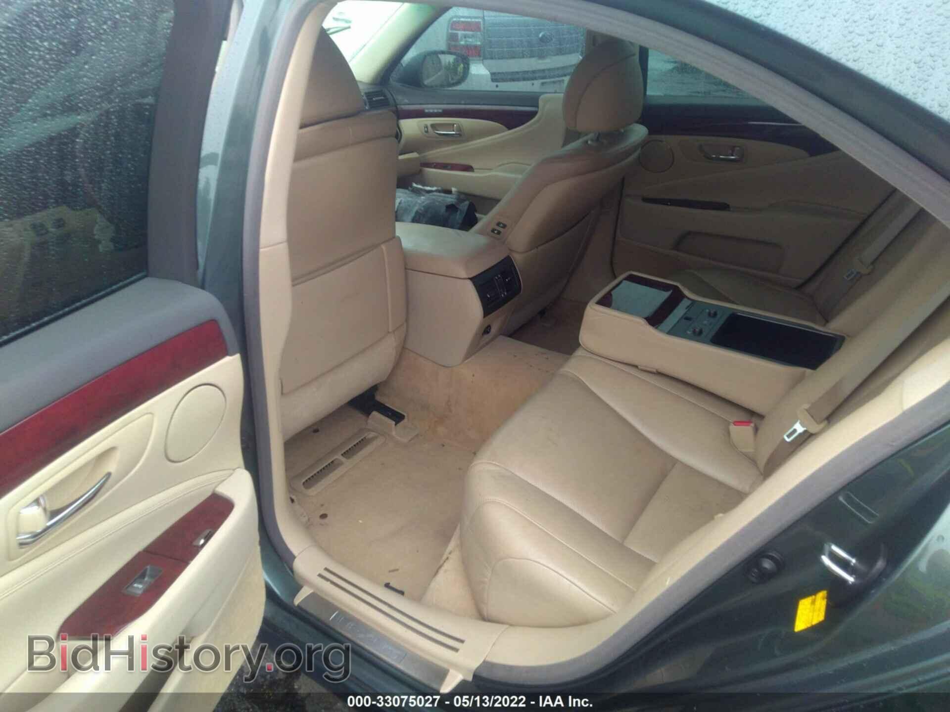 2009 LEXUS LS 460 - VIN: JTHCL46F995003565 - Фото 8