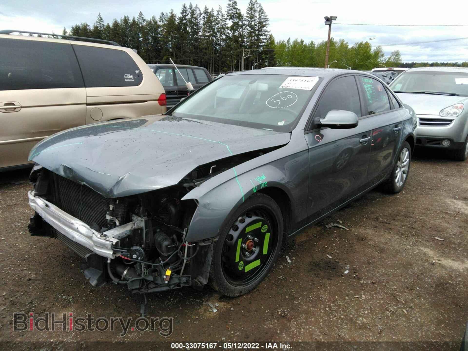 2014 AUDI A4 - VIN: WAUAFAFL2EN003614 - Фото 2