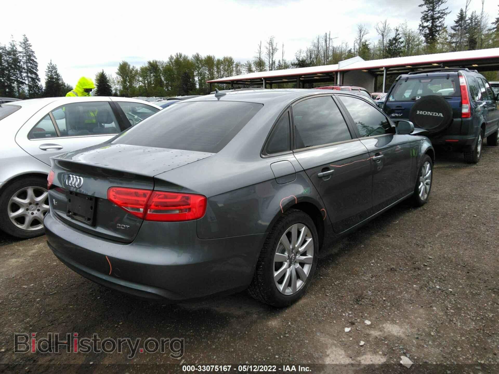 2014 AUDI A4 - VIN: WAUAFAFL2EN003614 - Фото 4