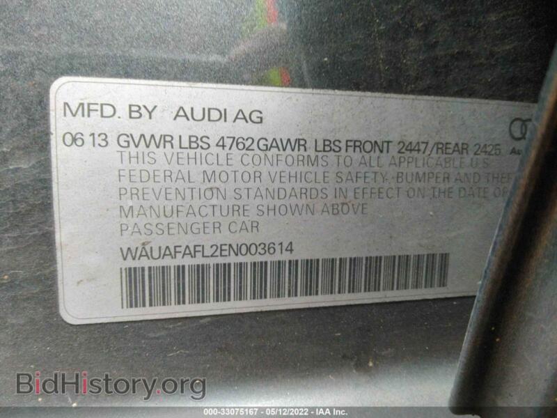 2014 Audi A4 (VIN WAUAFAFL2EN003614) — фото 9 из 11