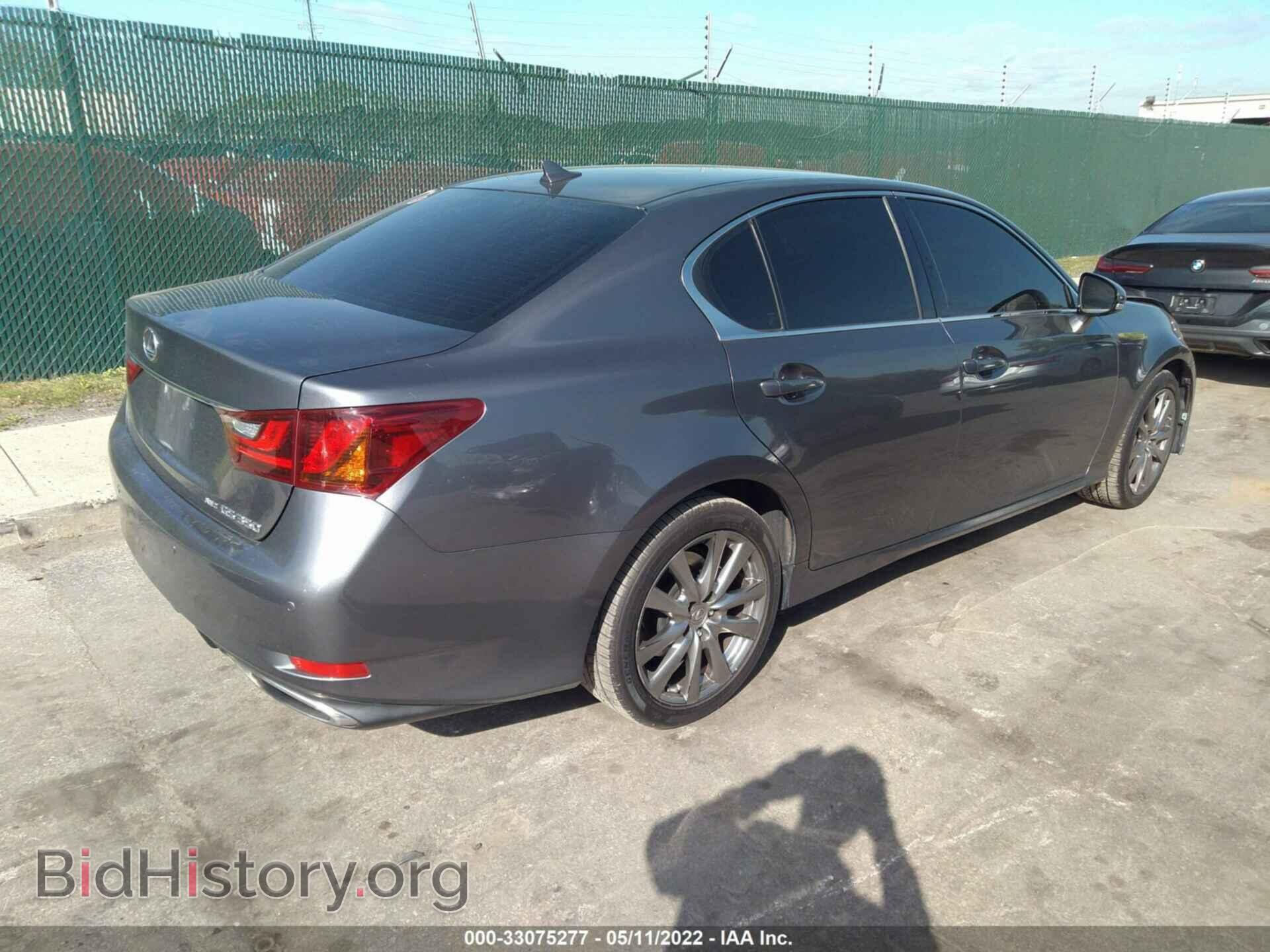 2013 LEXUS GS 350 - VIN: JTHCE1BL6D5005111 - Фото 4