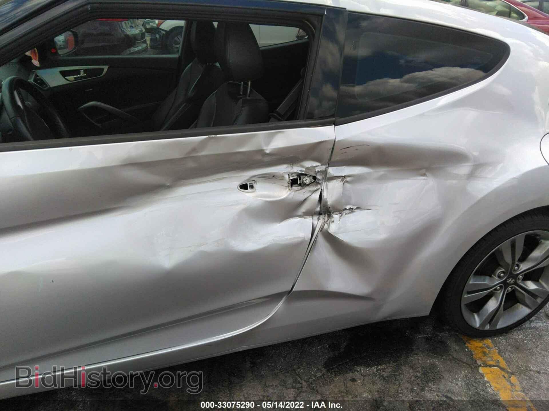 2012 HYUNDAI VELOSTER - VIN: KMHTC6AD7CU033045 - Фото 6