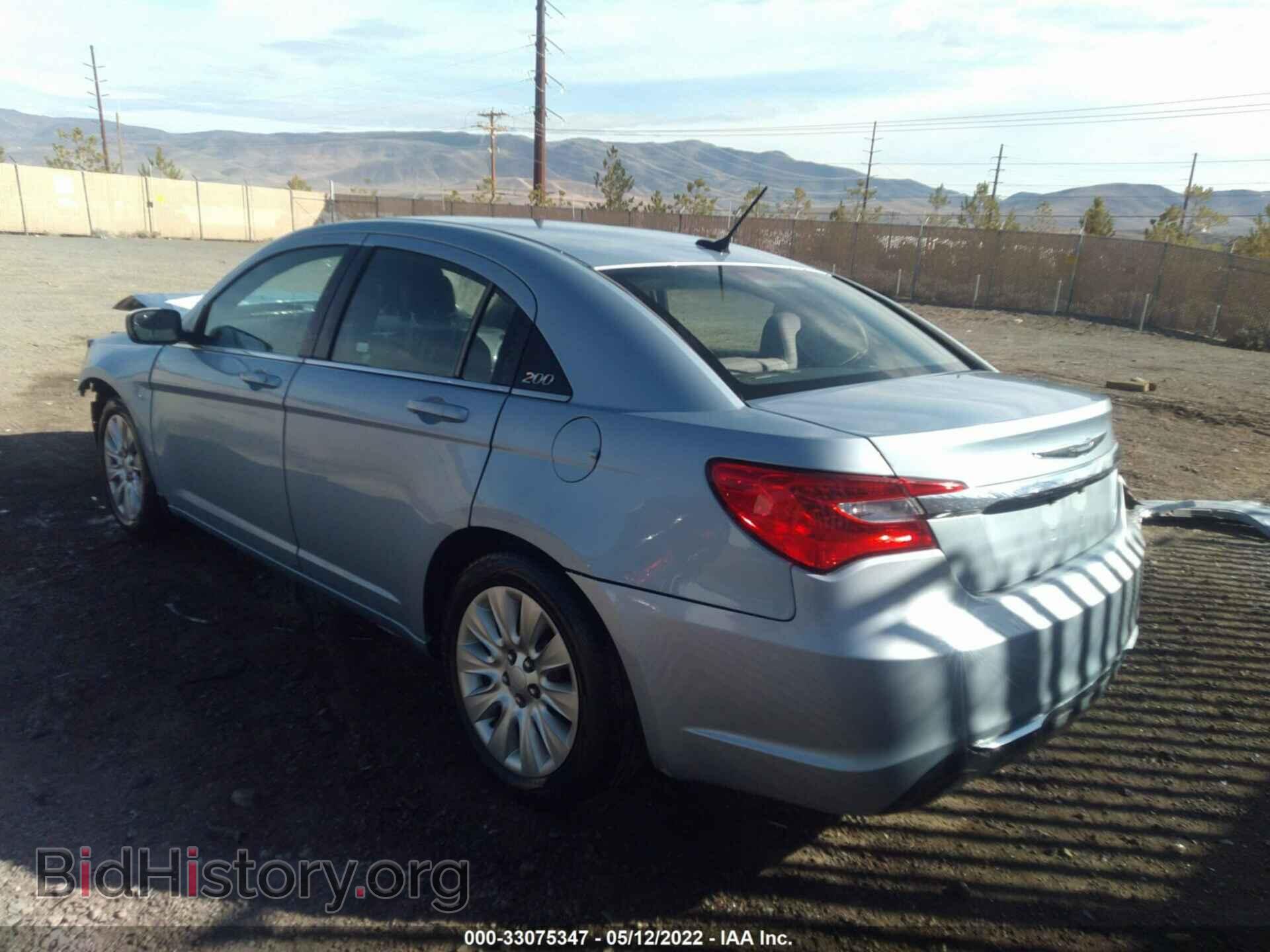 2013 CHRYSLER 200 - VIN: 1C3CCBABXDN606497 - Фото 3