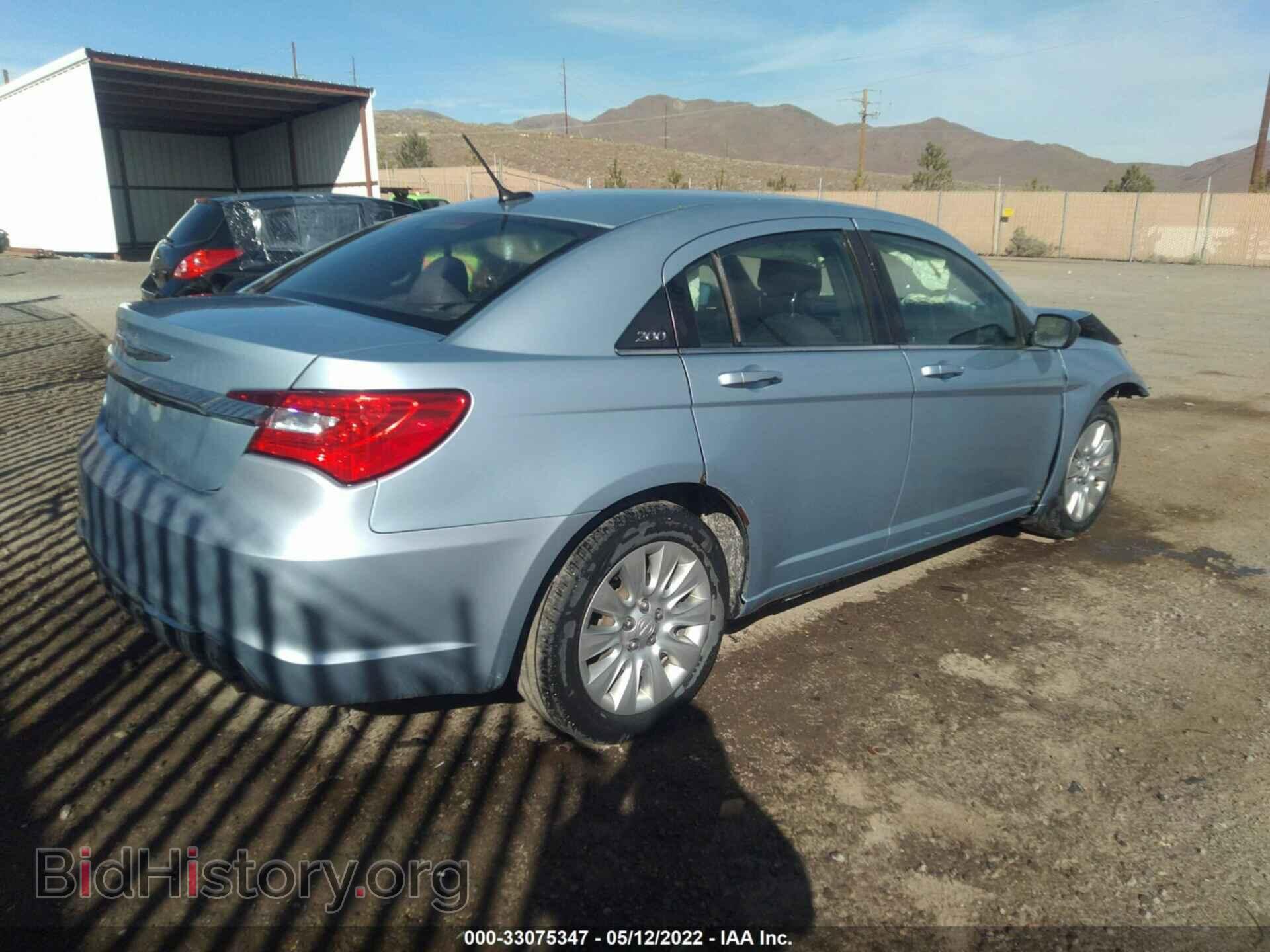 2013 CHRYSLER 200 - VIN: 1C3CCBABXDN606497 - Фото 4