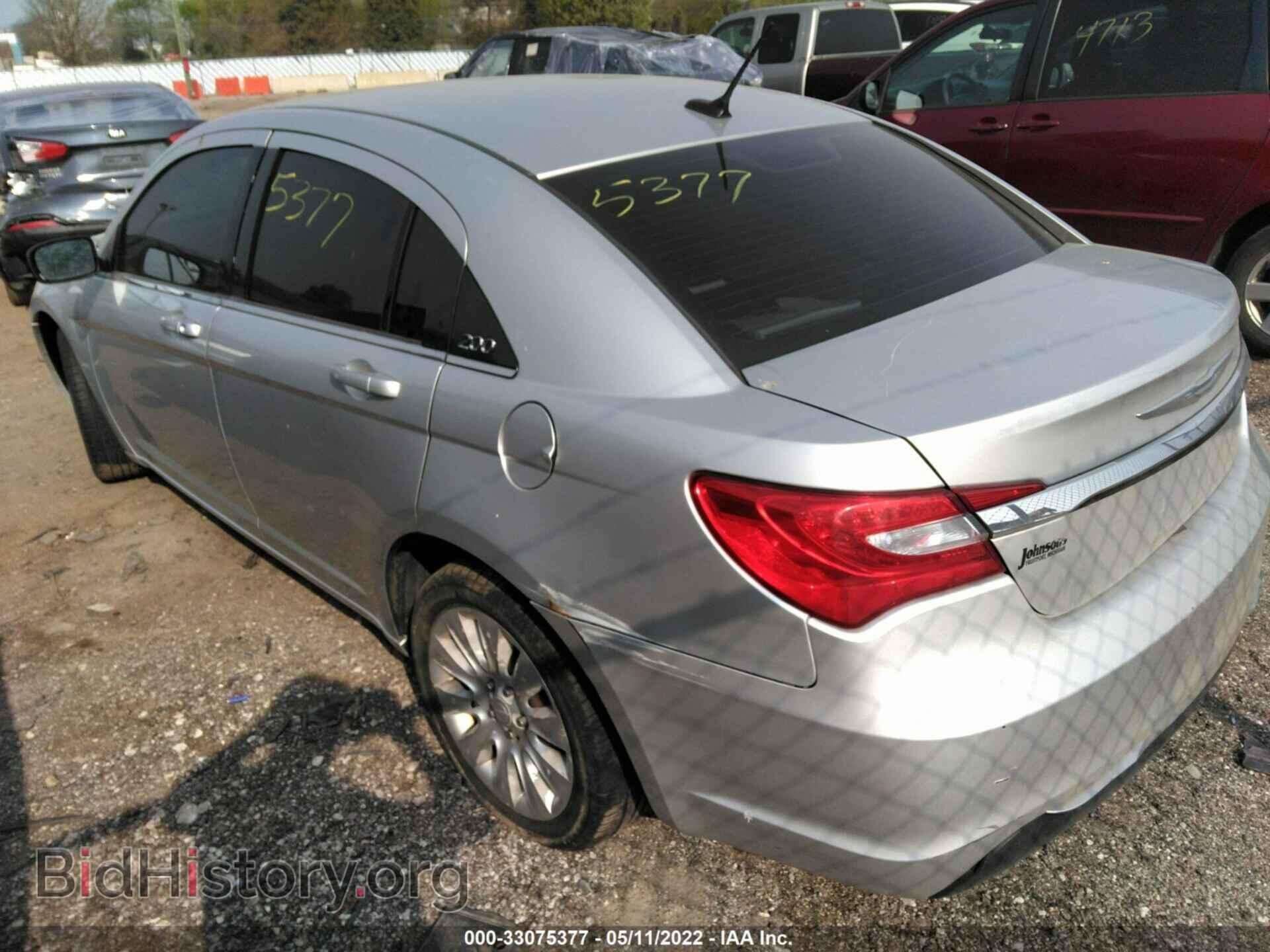 2012 CHRYSLER 200 - VIN: 1C3CCBAB1CN223000 - Фото 3