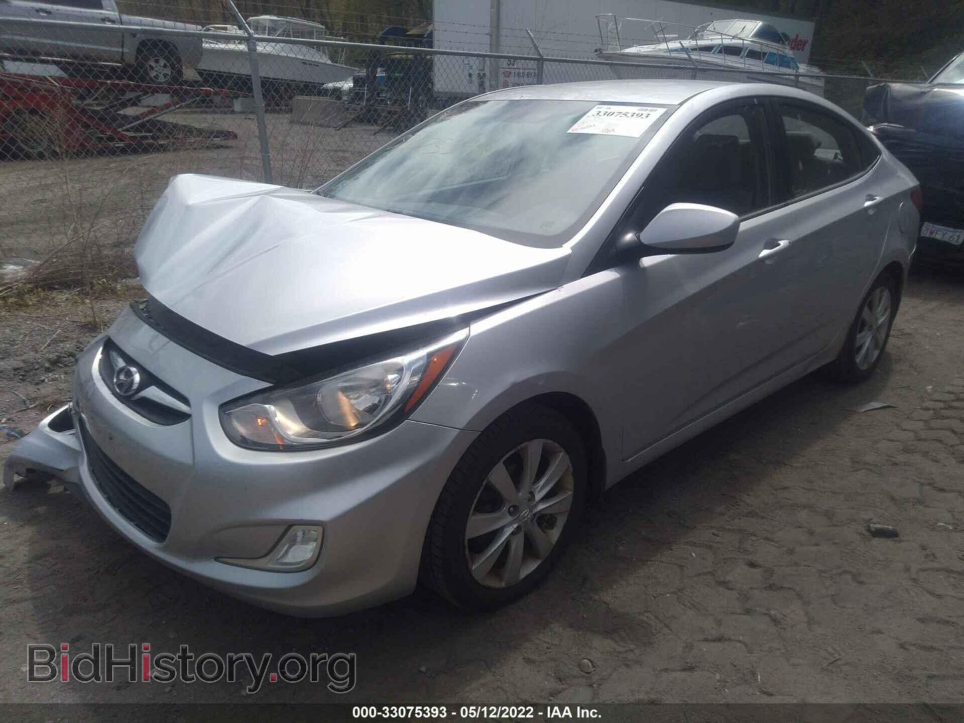 2012 HYUNDAI ACCENT - VIN: KMHCU4AE8CU211264 - Фото 2