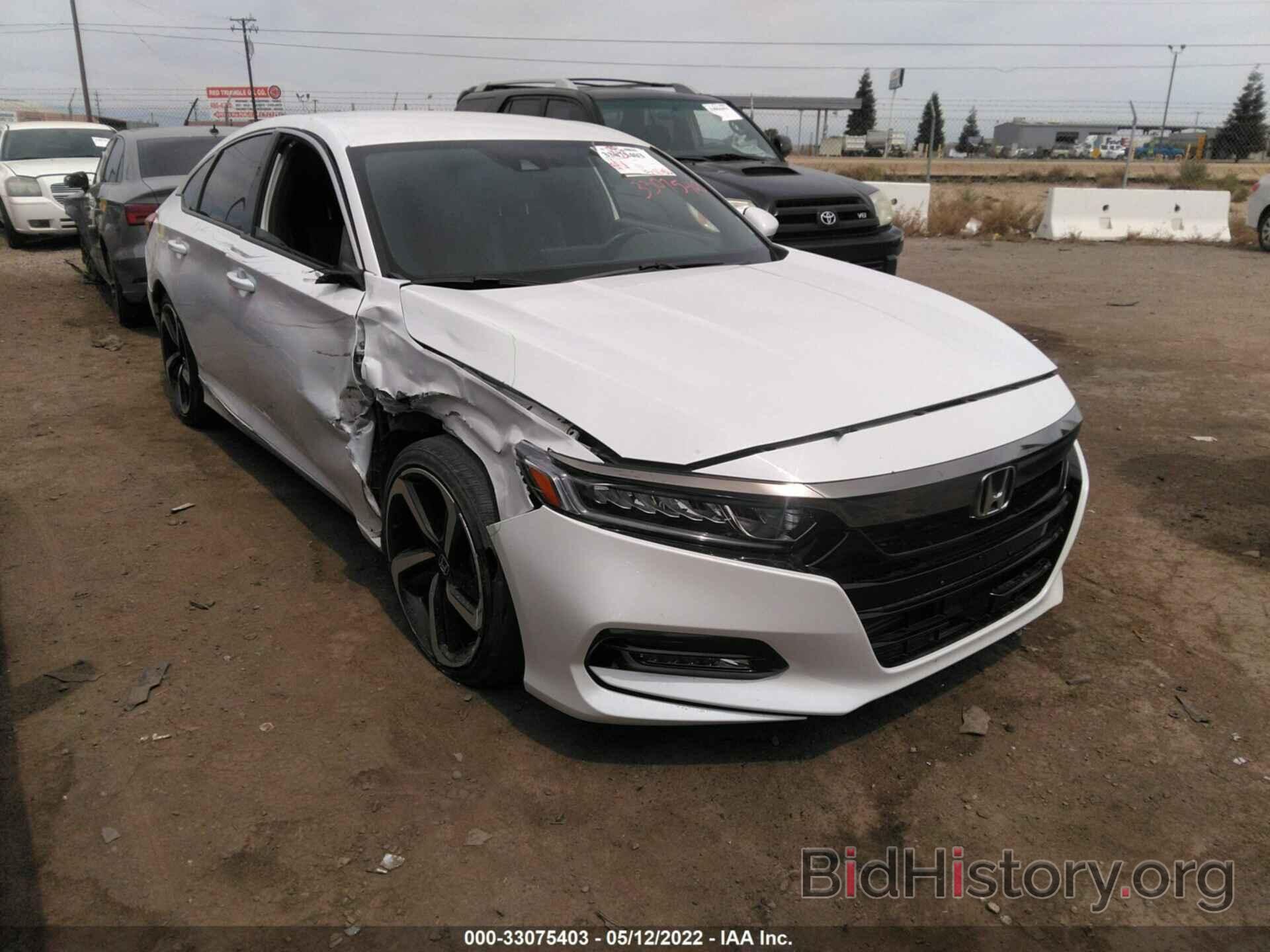 Фотография 1HGCV1F38KA086890 - HONDA ACCORD SEDAN 2019