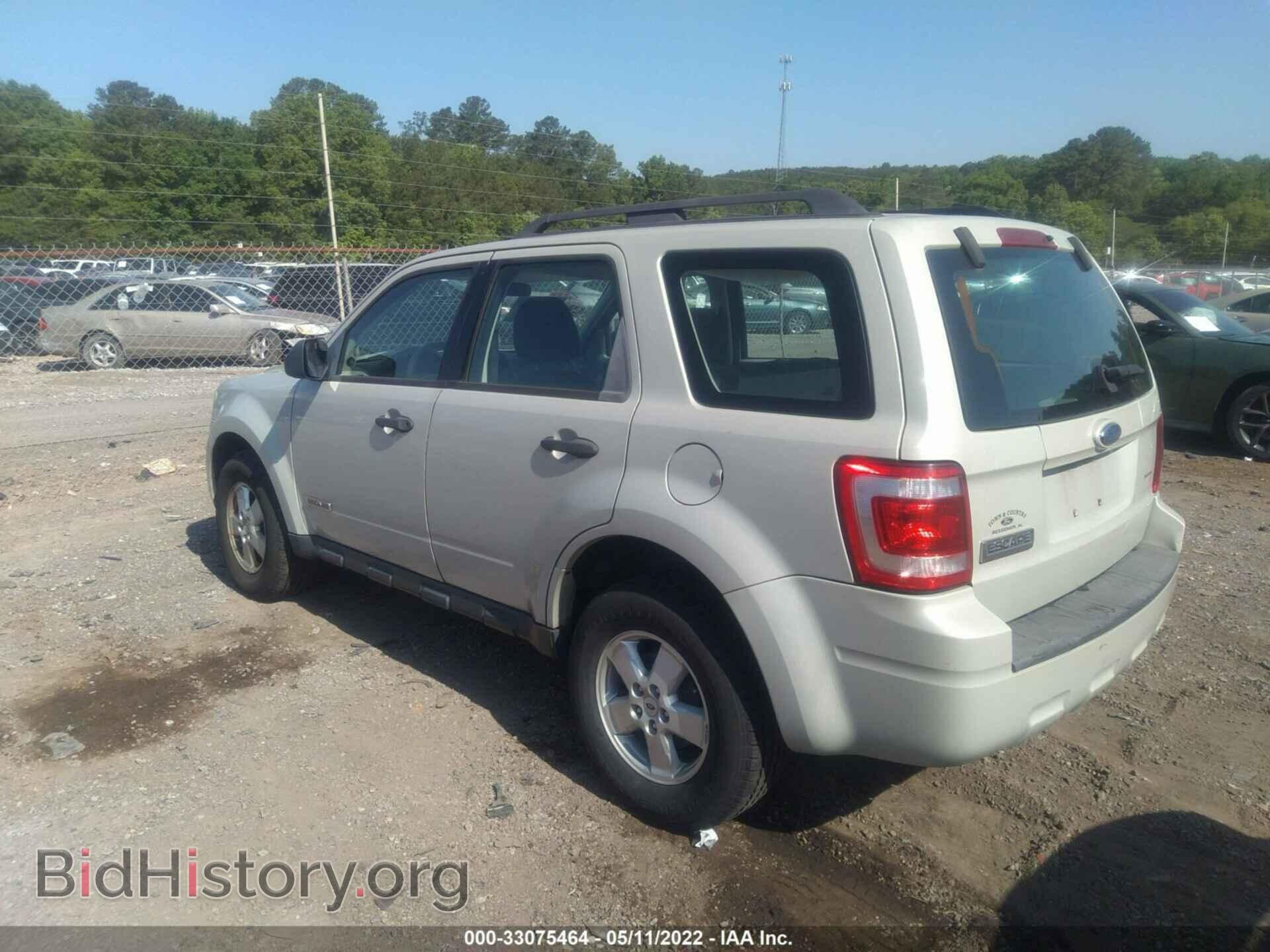 2008 FORD ESCAPE - VIN: 1FMCU02Z18KA62872 - Фото 3