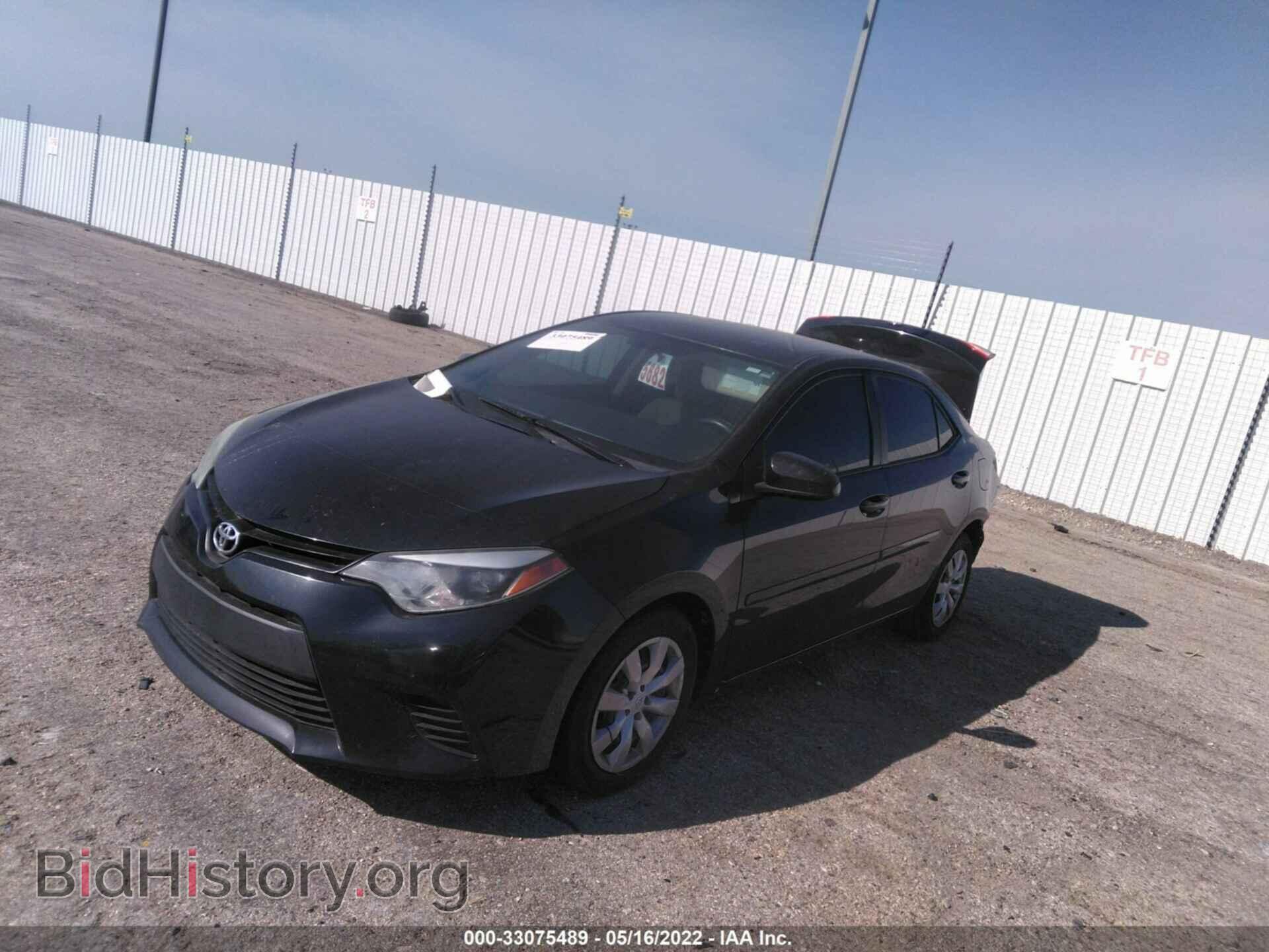 2014 TOYOTA COROLLA - VIN: 2T1BURHEXEC166203 - Photo 2