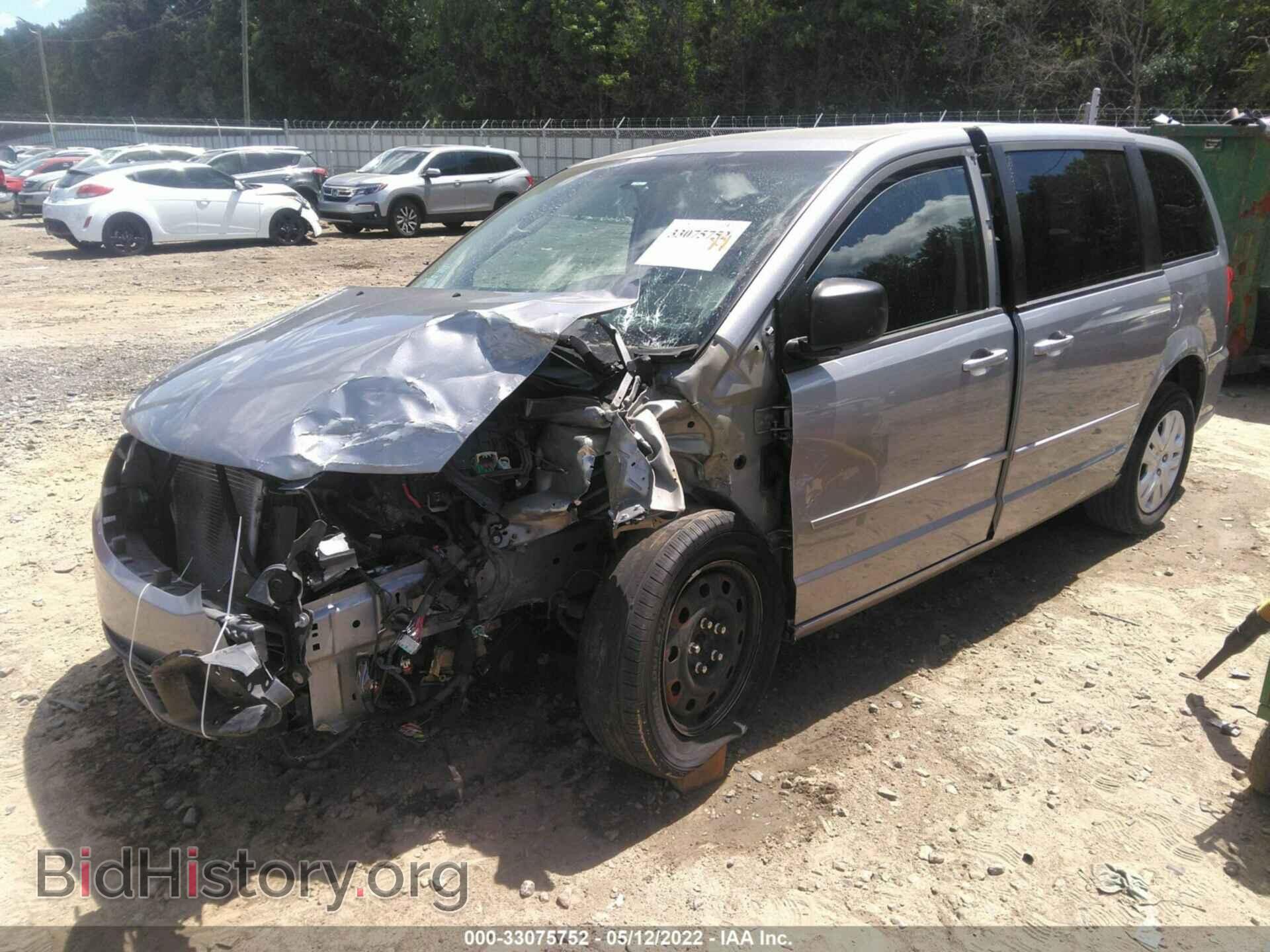 2016 DODGE GRAND CARAVAN - VIN: 2C4RDGBG3GR123774 - Фото 2