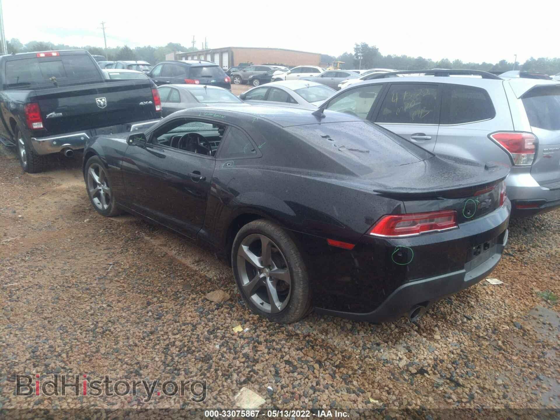 2014 CHEVROLET CAMARO - VIN: 2G1FB1E35E9247002 - Фото 3