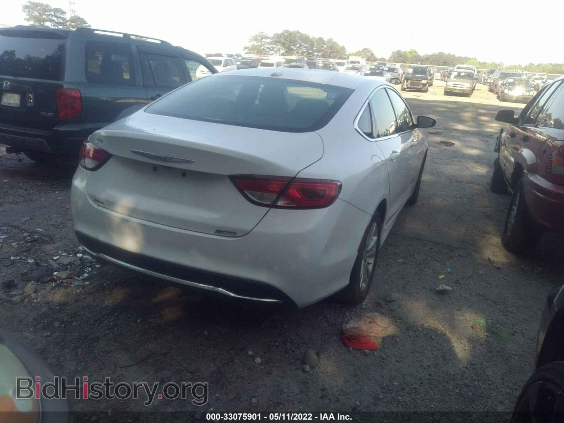 2015 CHRYSLER 200 - VIN: 1C3CCCAB7FN596567 - Фото 4