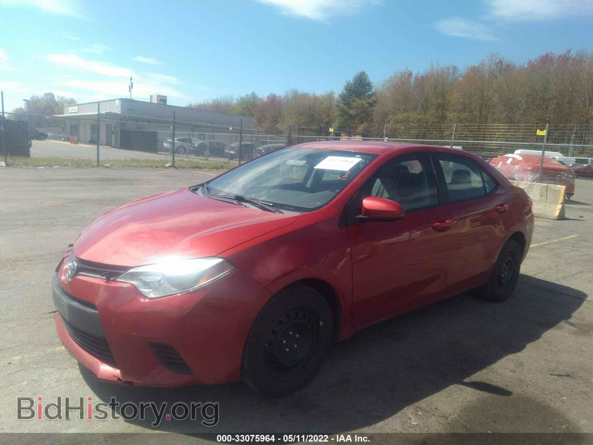 2014 TOYOTA COROLLA - VIN: 5YFBURHE3EP123967 - Фото 2