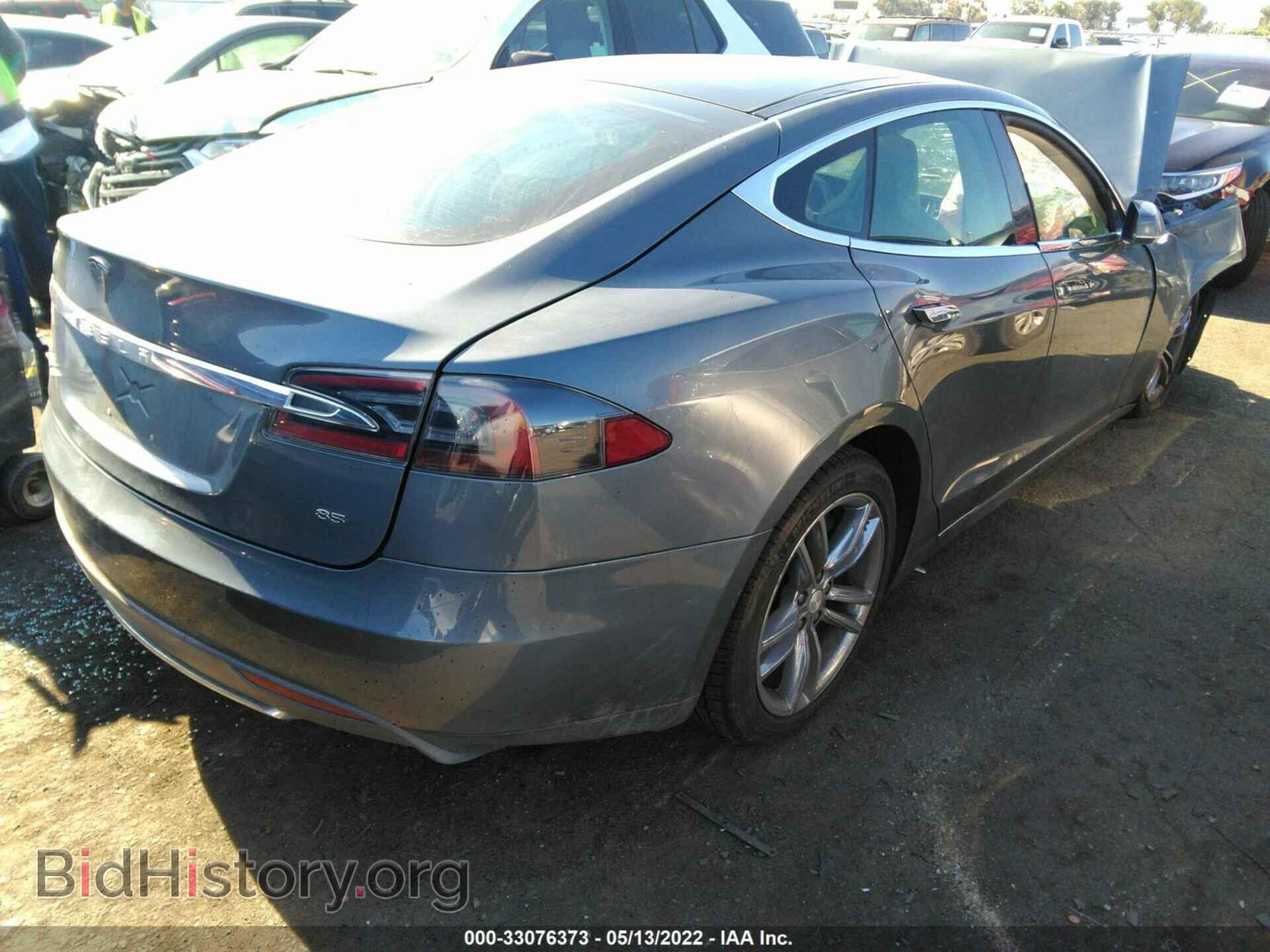 2014 TESLA MODEL S - VIN: 5YJSA1H14EFP34416 - Фото 4
