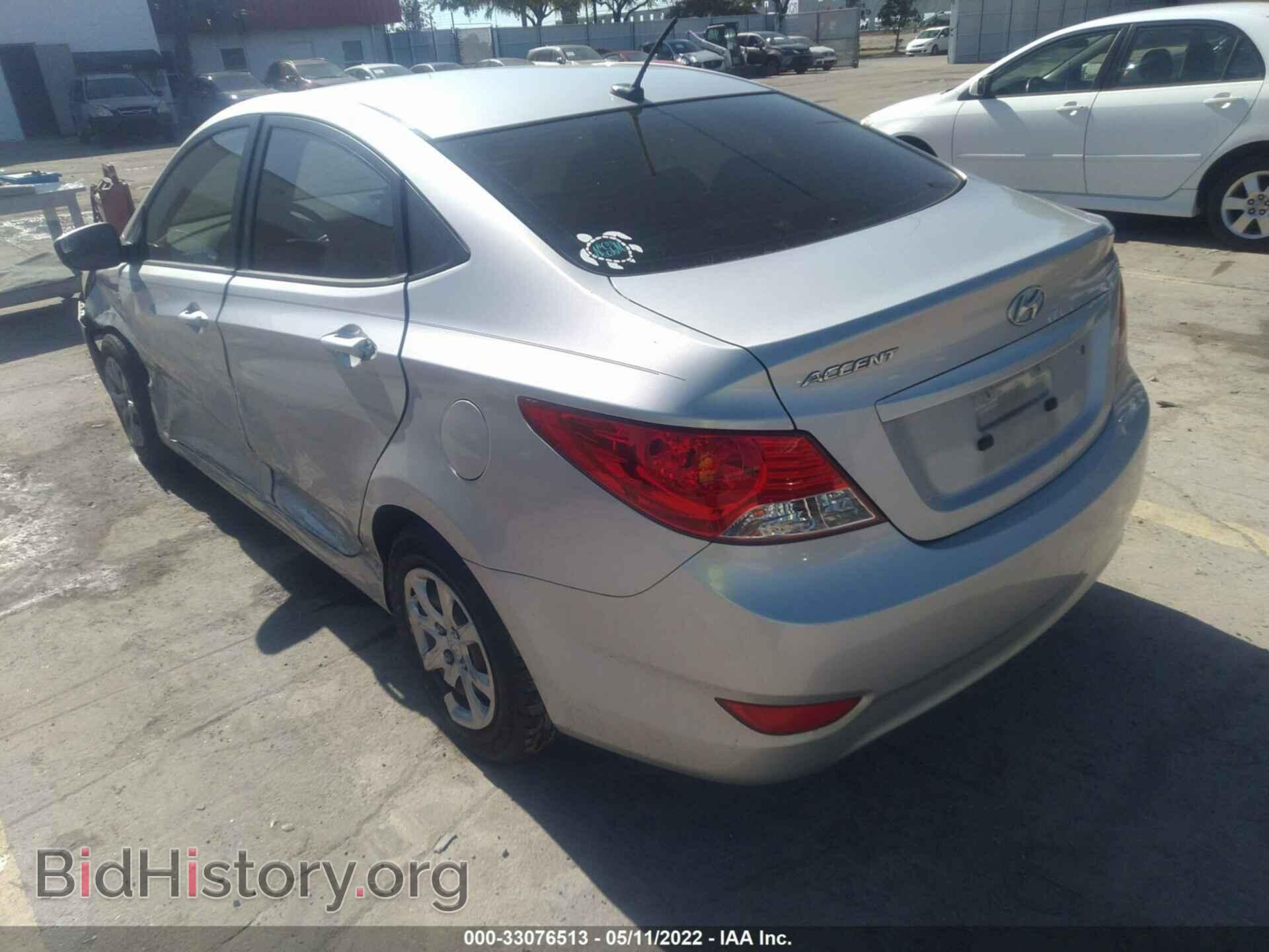 2014 HYUNDAI ACCENT - VIN: KMHCT4AE2EU735953 - Фото 3