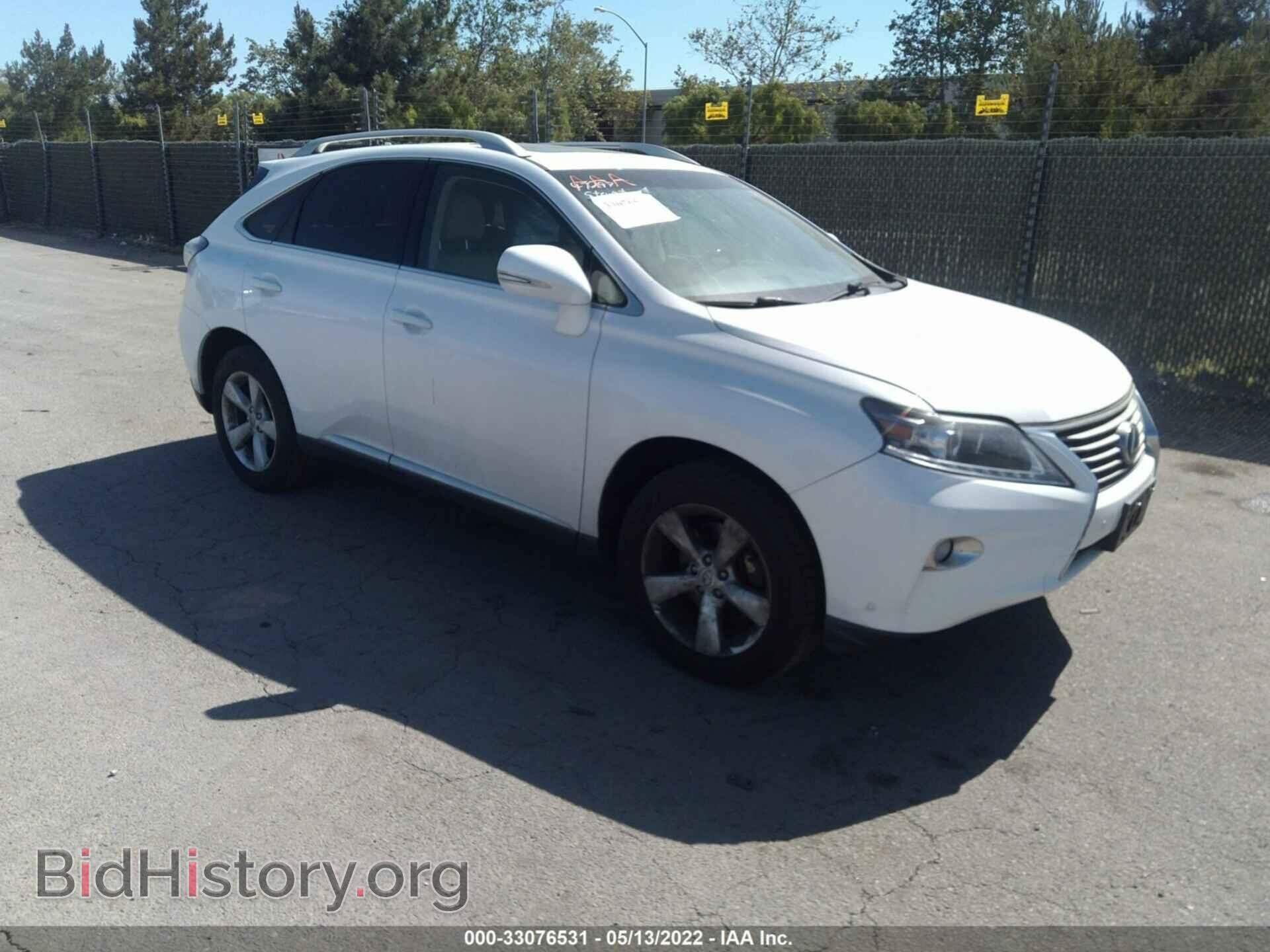 Фотография 2T2BK1BA7DC214876 - LEXUS RX 350 2013