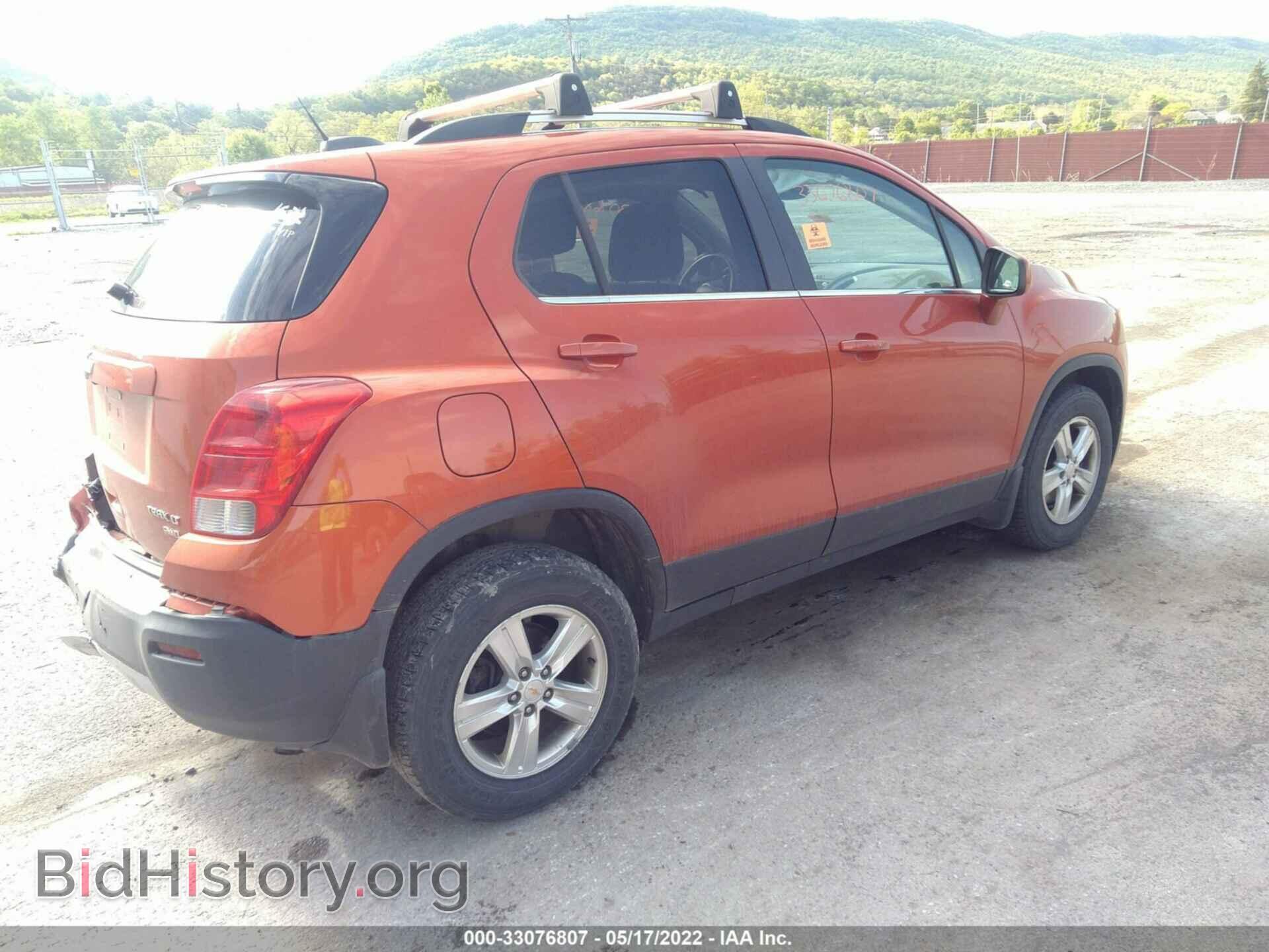 2015 CHEVROLET TRAX - VIN: KL7CJRSB7FB263237 - Фото 4