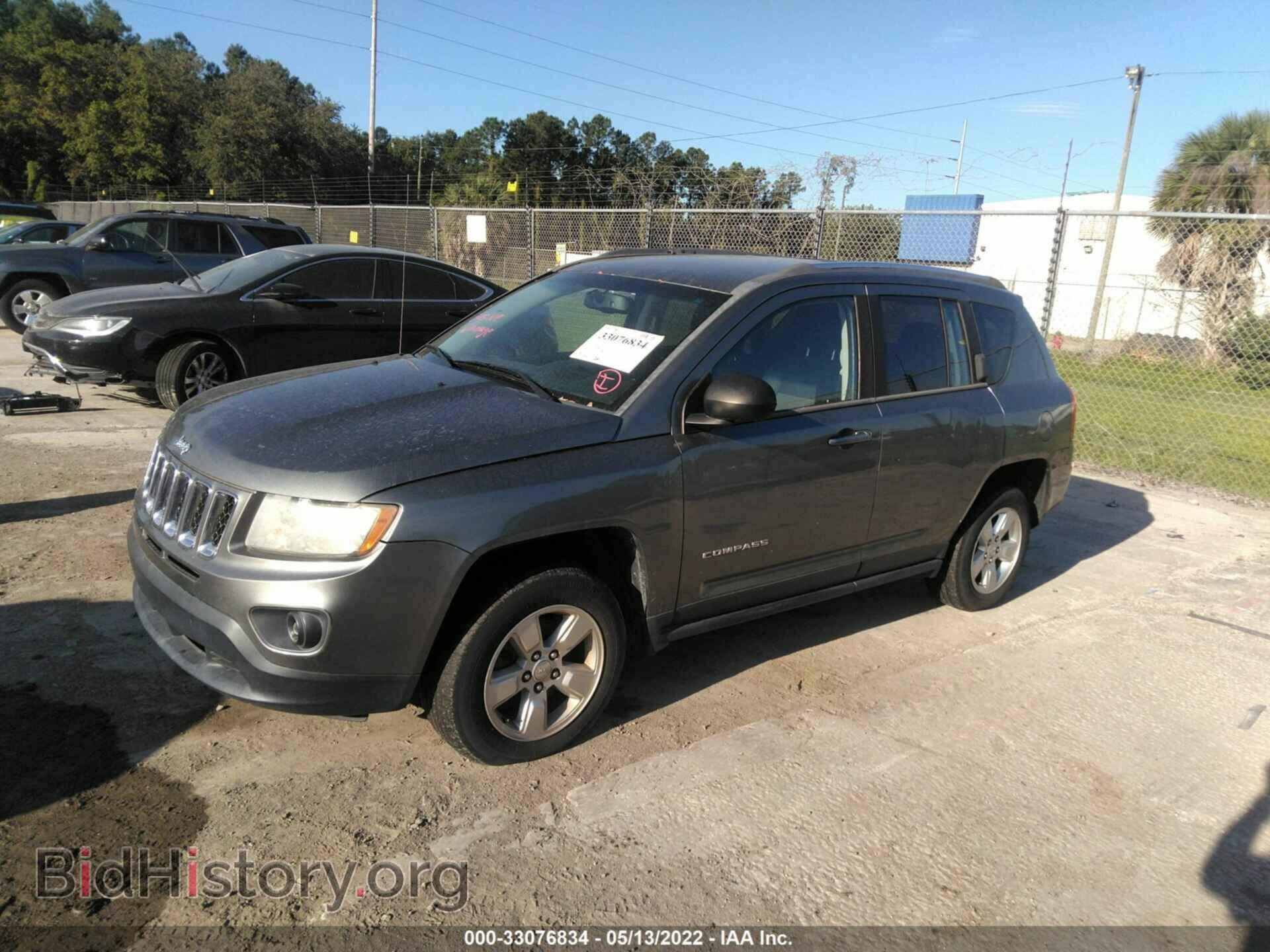 2013 JEEP COMPASS - VIN: 1C4NJCEA8DD258206 - Фото 2