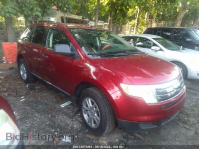 2009 Ford EDGE SE, red — VIN 2FMDK36C19BA82794, IAAI
