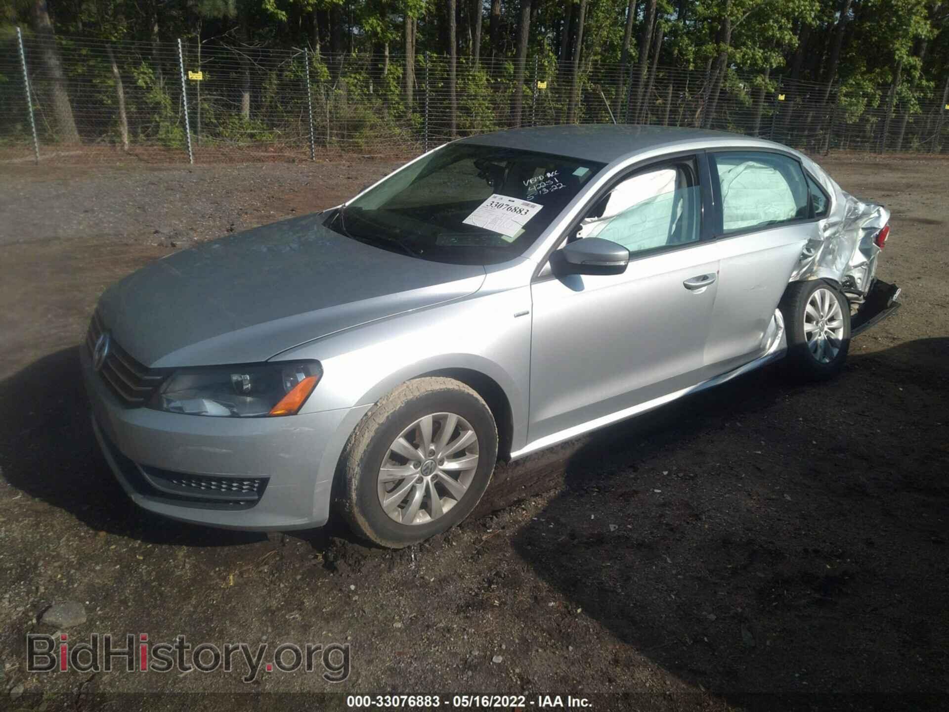 2015 VOLKSWAGEN PASSAT - VIN: 1VWAT7A30FC042251 - Фото 2