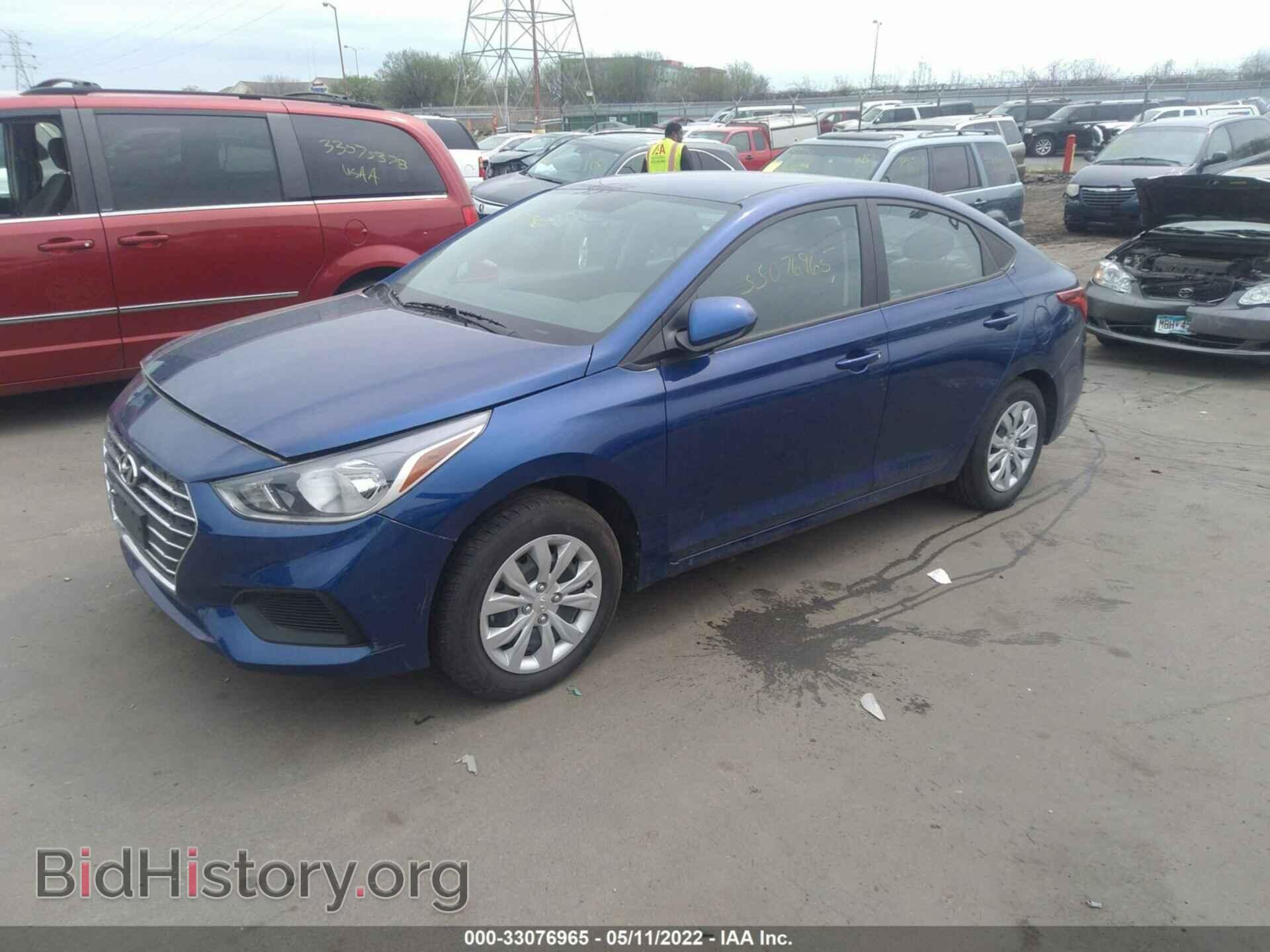 2022 HYUNDAI ACCENT - VIN: 3KPC24A67NE159470 - Фото 2