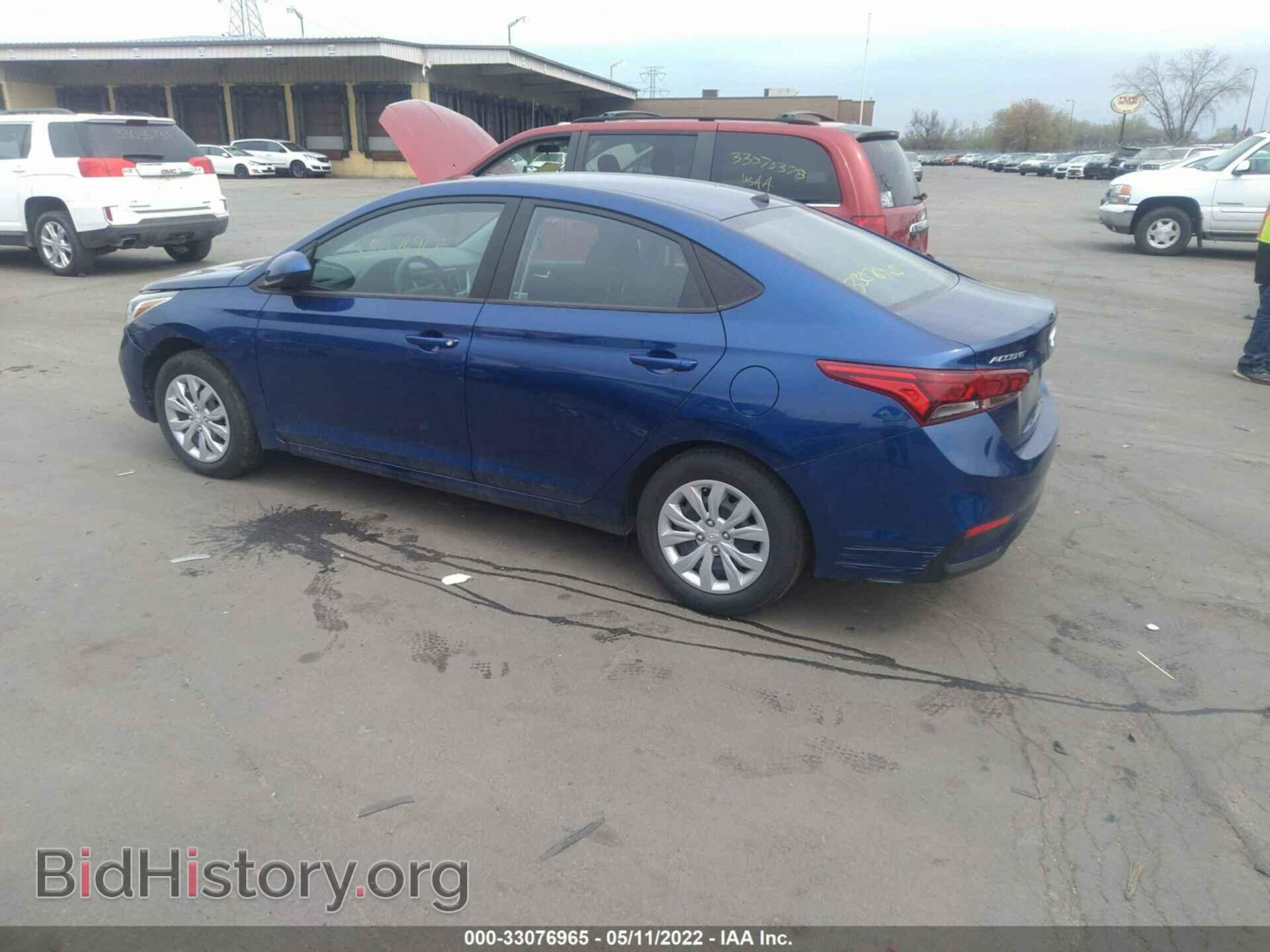 2022 HYUNDAI ACCENT - VIN: 3KPC24A67NE159470 - Фото 3