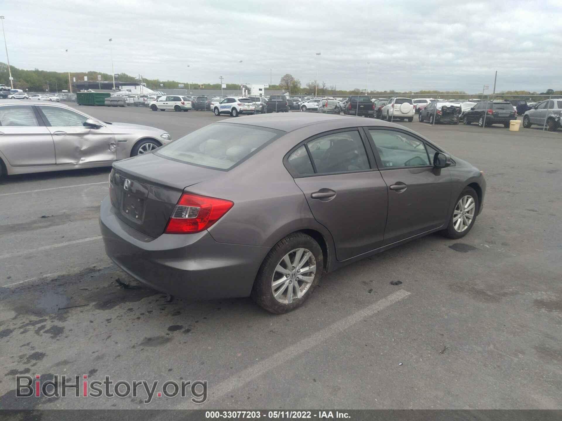 2012 HONDA CIVIC SDN - VIN: 19XFB2F80CE383642 - Фото 4
