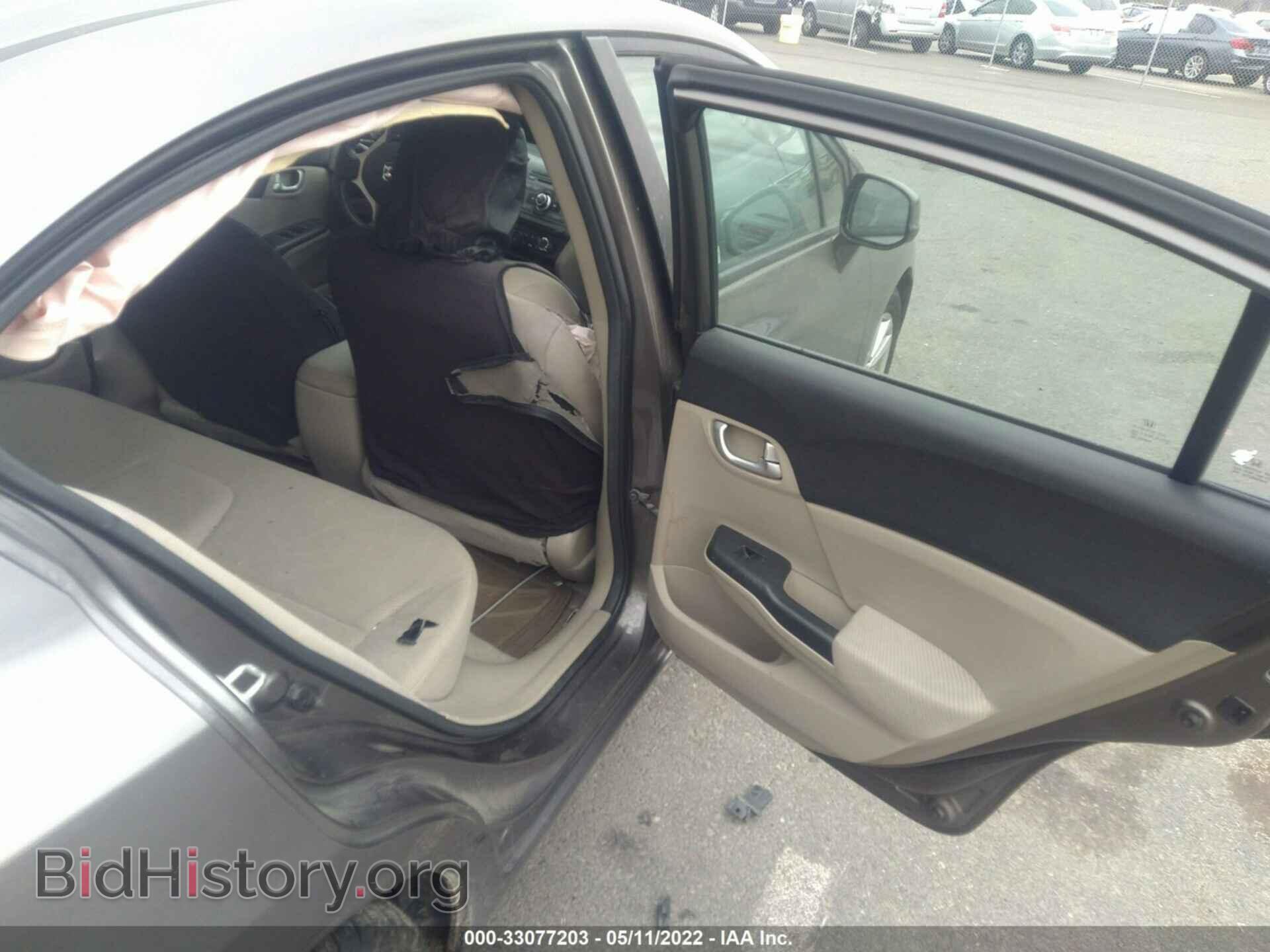 2012 HONDA CIVIC SDN - VIN: 19XFB2F80CE383642 - Фото 8