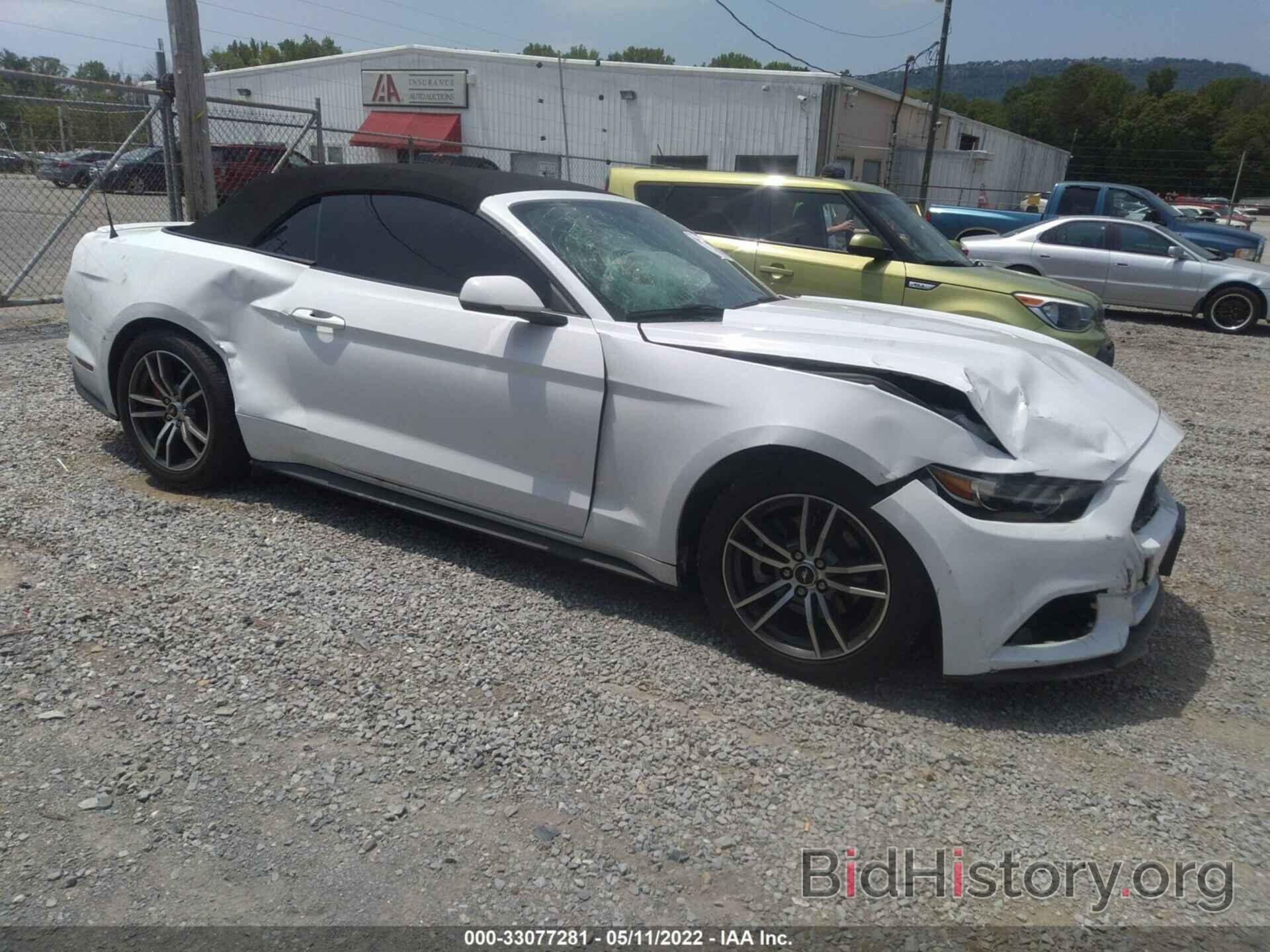 Photo 1FATP8UH1G5226719 - FORD MUSTANG 2016