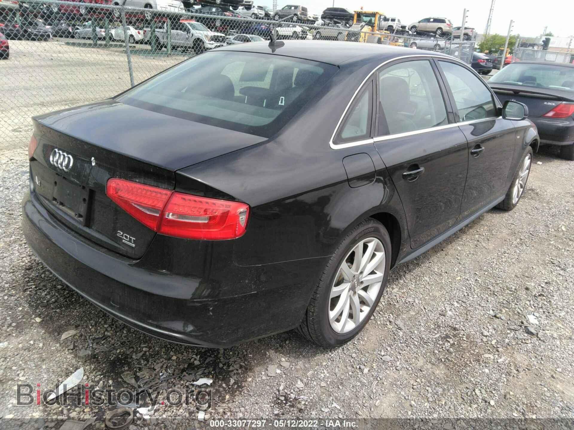 2014 AUDI A4 - VIN: WAUBFAFL2EA068328 - Фото 4