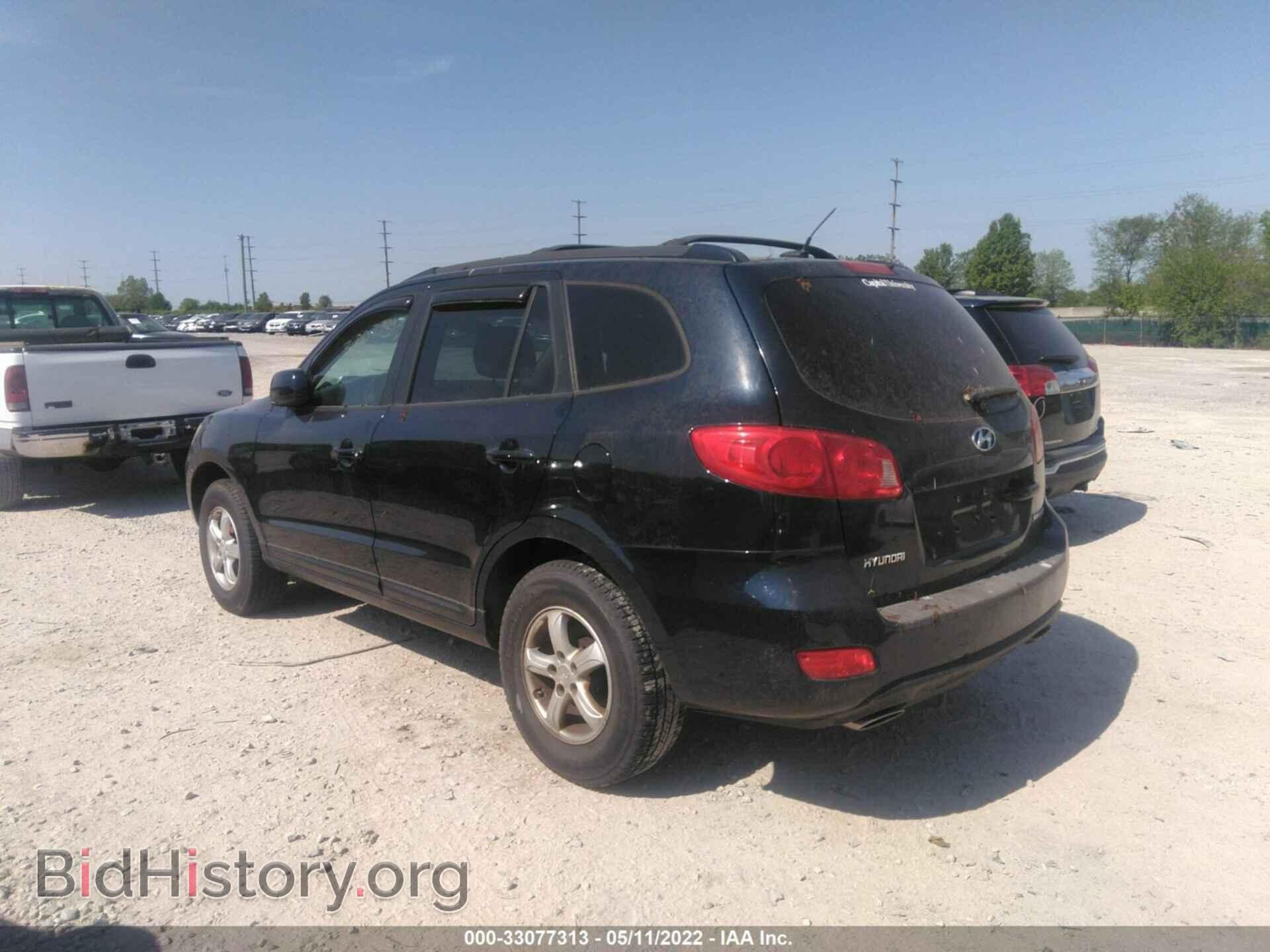 2007 HYUNDAI SANTA FE - VIN: 5NMSG13D97H084564 - Фото 3